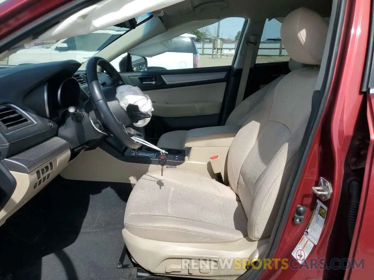 7 Photograph of a damaged car 4S4BSAFC4K3236500 SUBARU OUTBACK 2019
