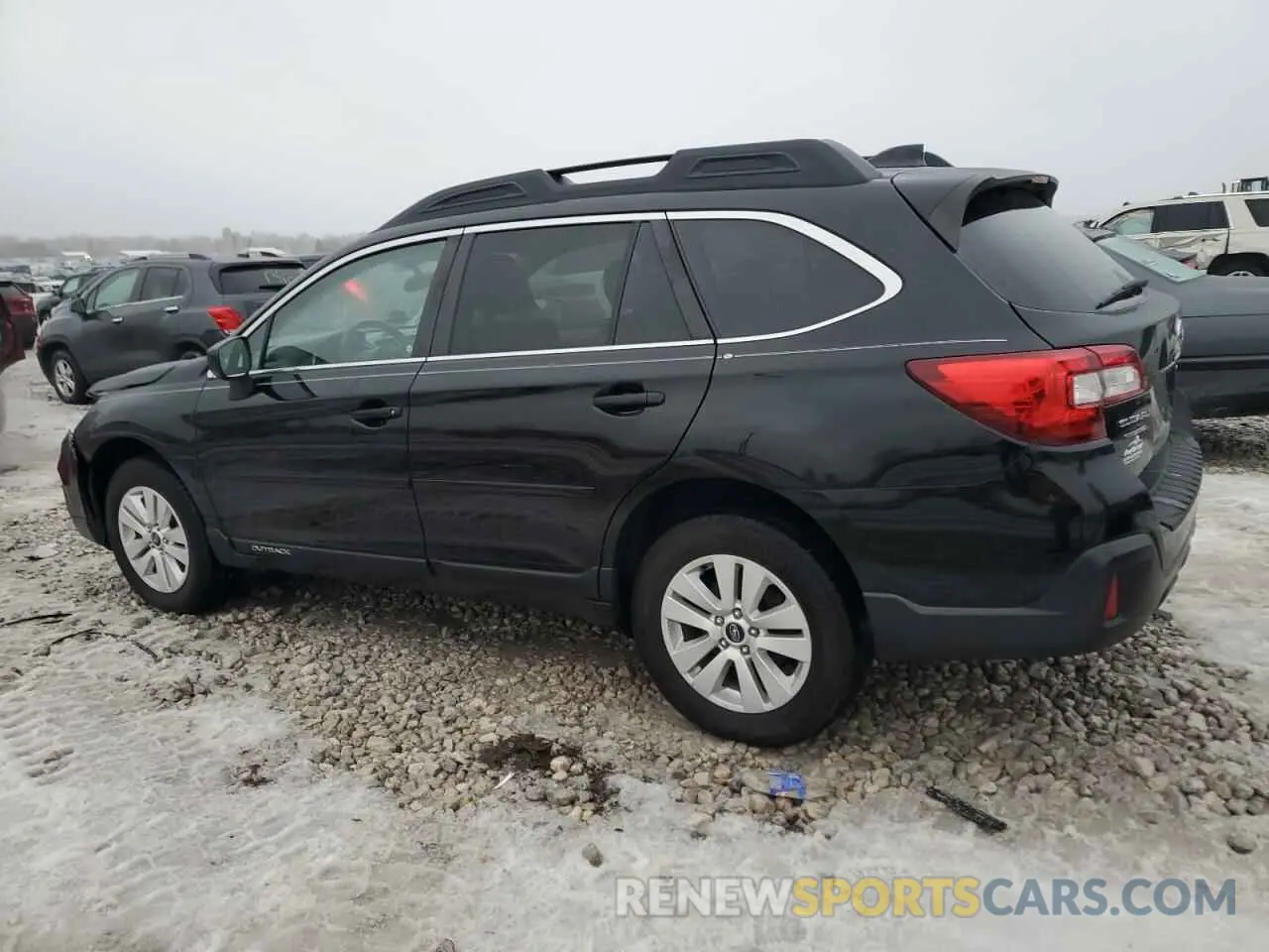 2 Photograph of a damaged car 4S4BSAFC4K3270176 SUBARU OUTBACK 2019