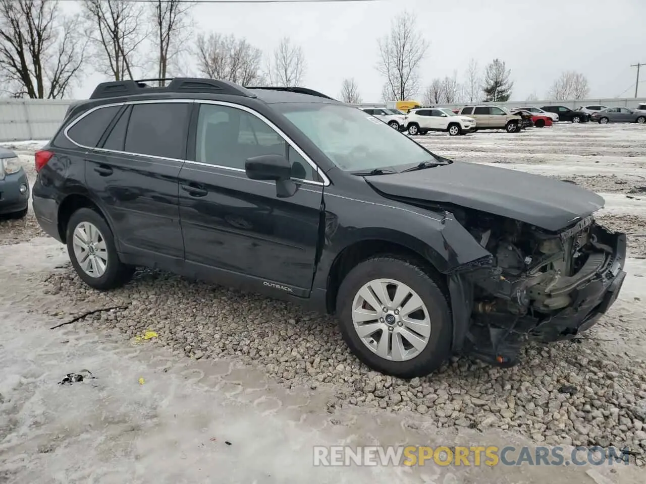 4 Photograph of a damaged car 4S4BSAFC4K3270176 SUBARU OUTBACK 2019