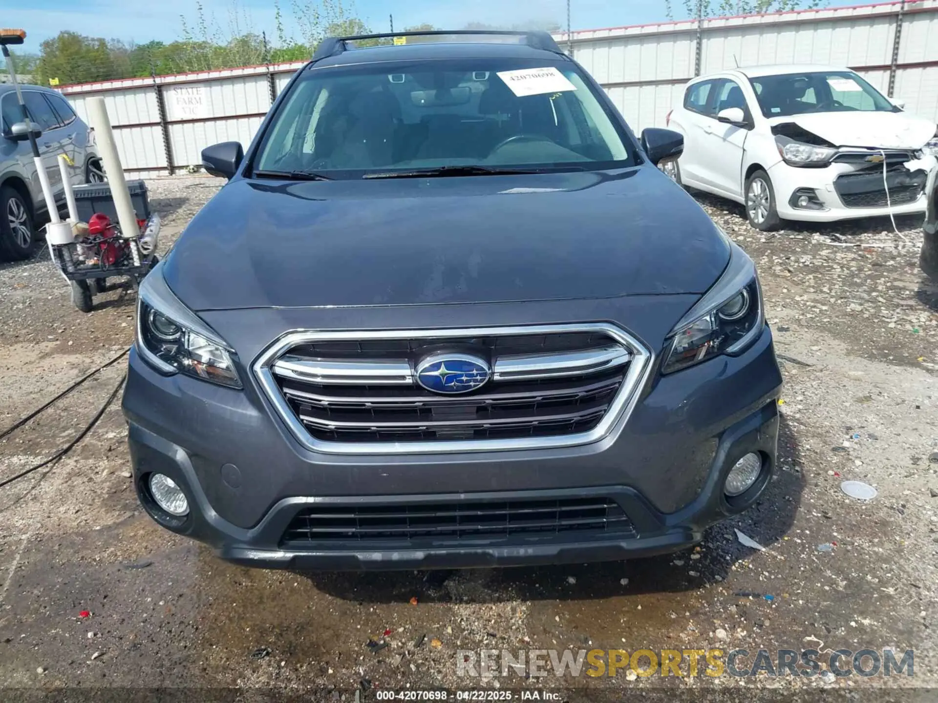 12 Photograph of a damaged car 4S4BSAFC4K3303287 SUBARU OUTBACK 2019