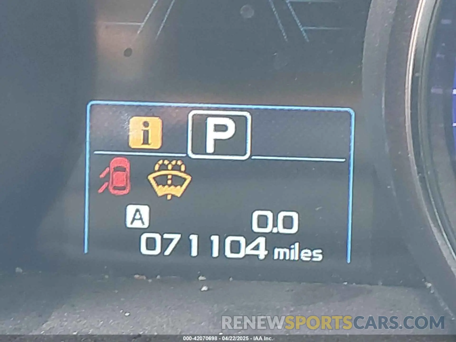 15 Photograph of a damaged car 4S4BSAFC4K3303287 SUBARU OUTBACK 2019