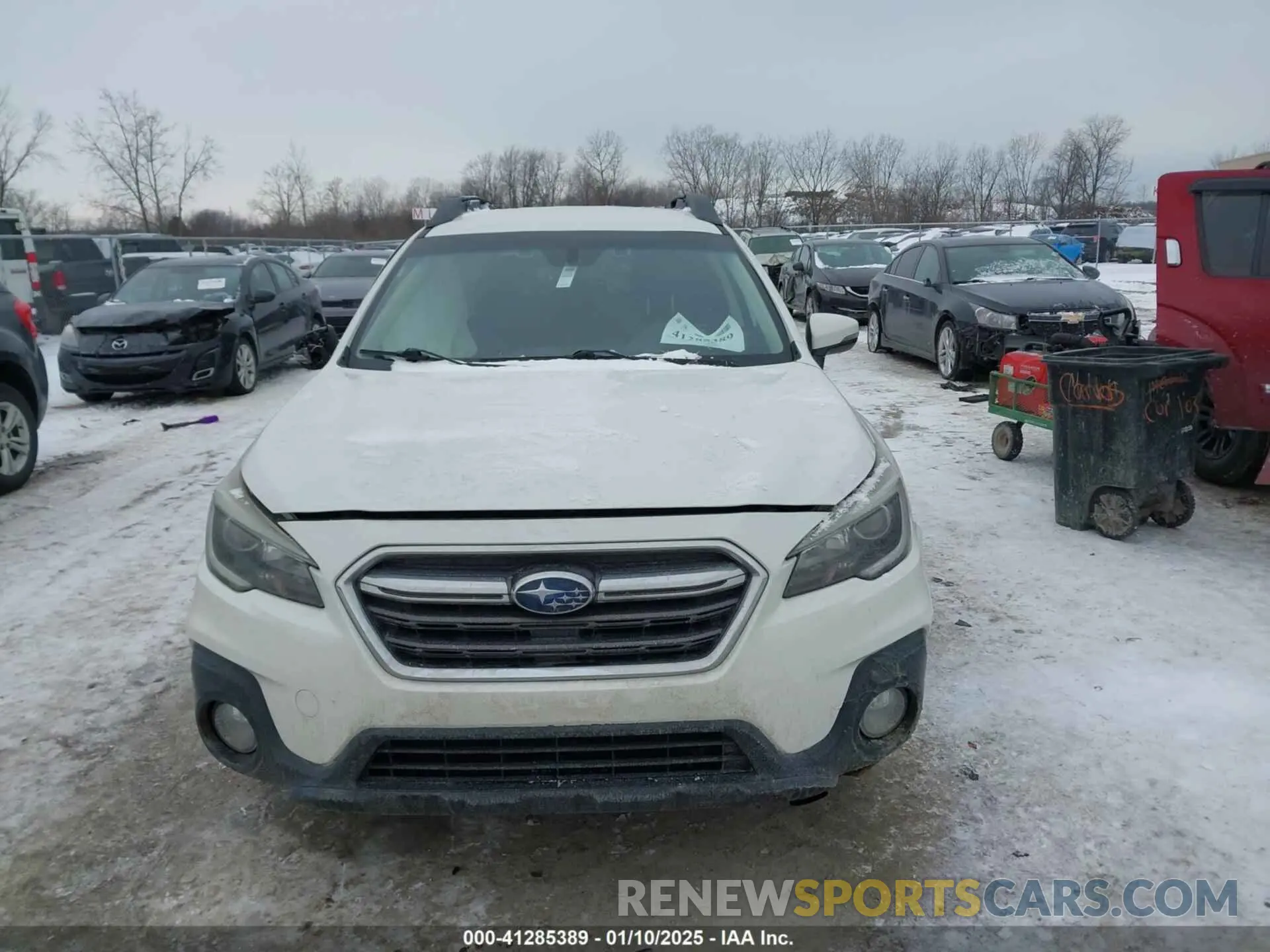 12 Photograph of a damaged car 4S4BSAFC4K3321854 SUBARU OUTBACK 2019