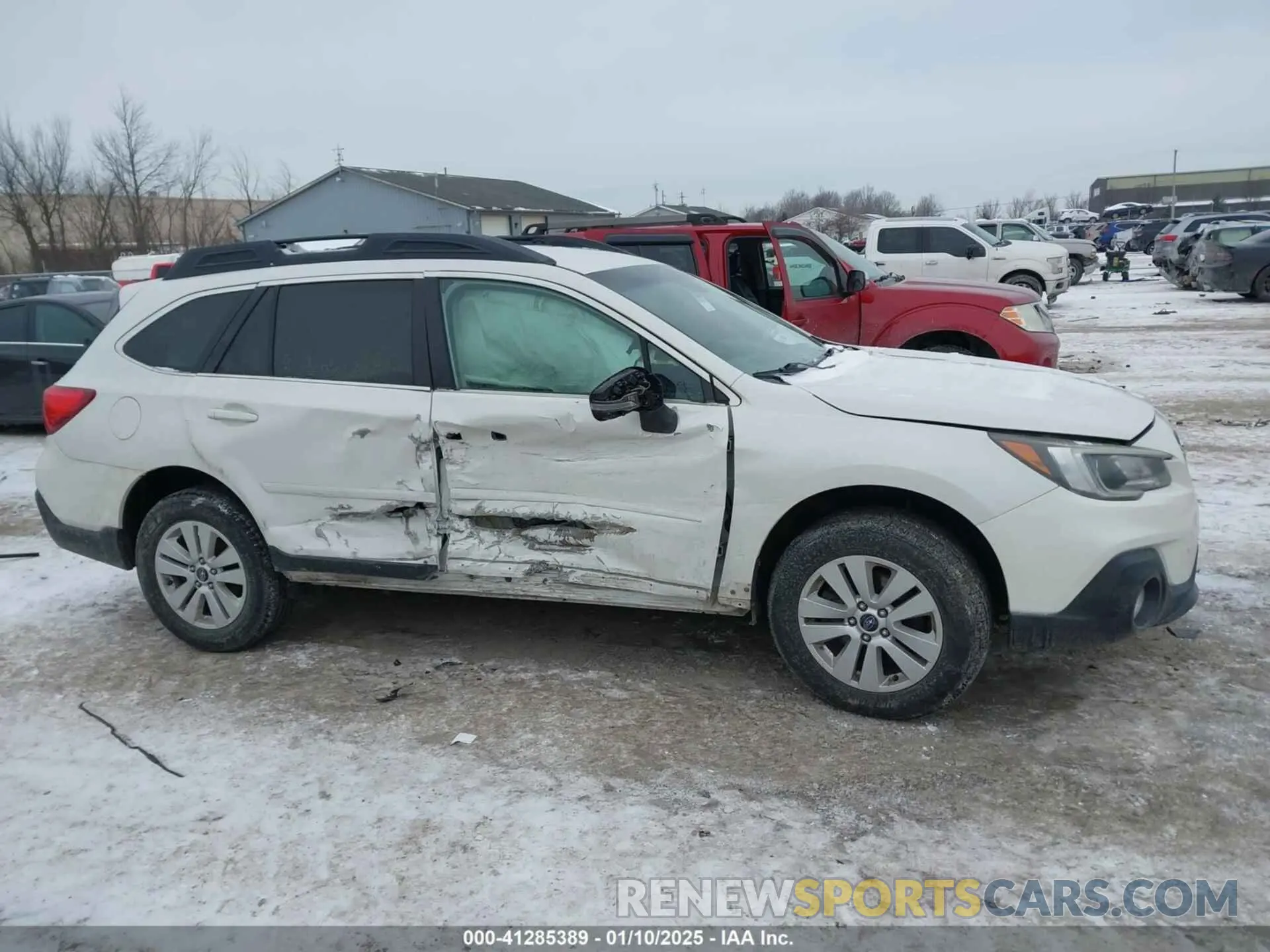 13 Photograph of a damaged car 4S4BSAFC4K3321854 SUBARU OUTBACK 2019