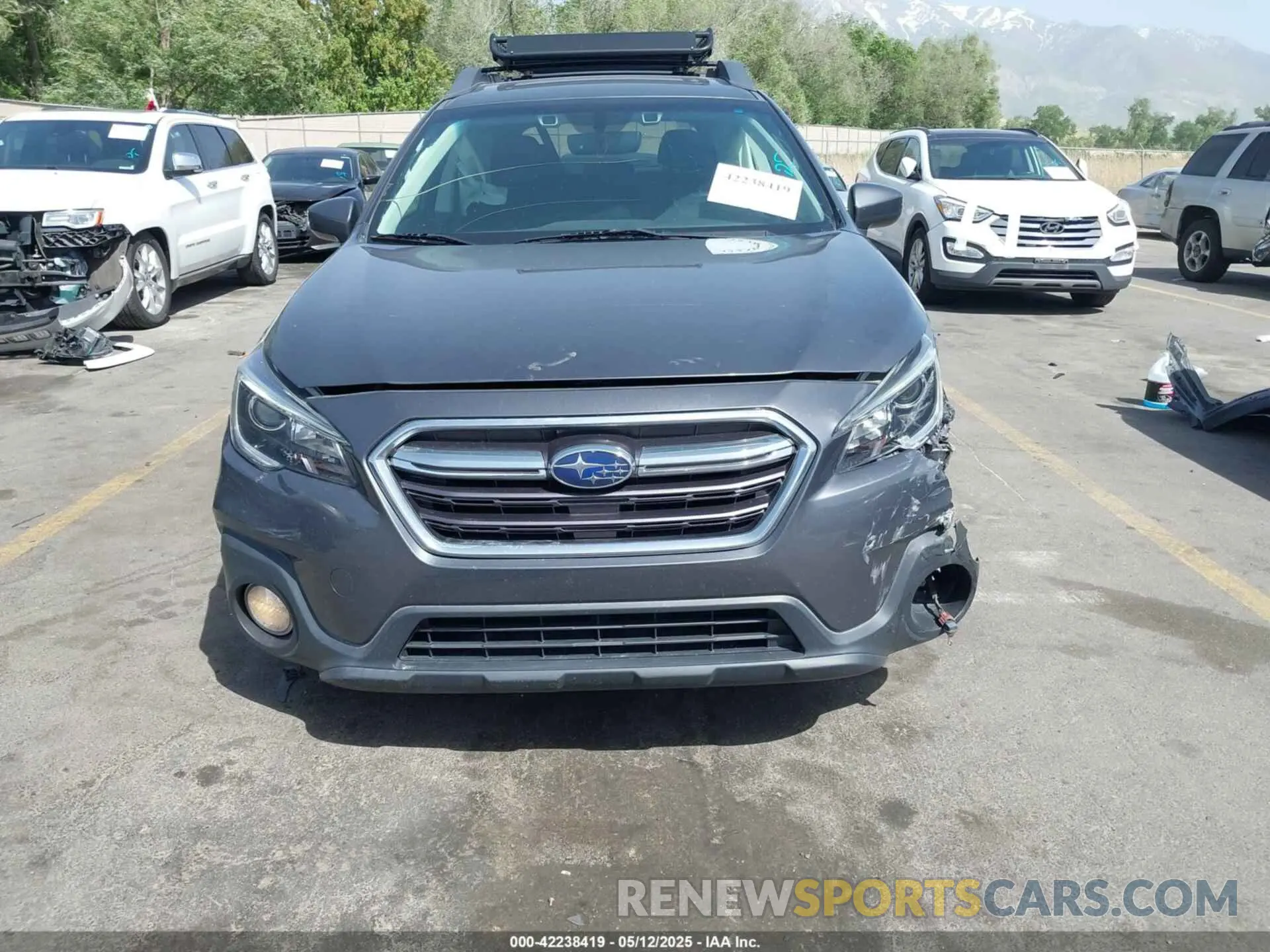 12 Photograph of a damaged car 4S4BSAFC4K3357706 SUBARU OUTBACK 2019