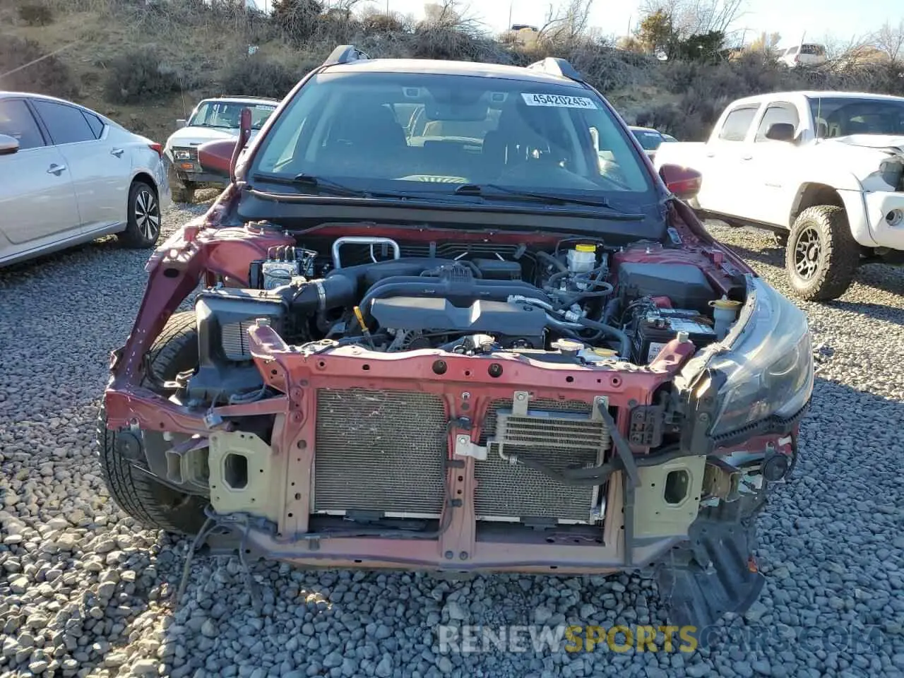 5 Photograph of a damaged car 4S4BSAFC4K3374103 SUBARU OUTBACK 2019