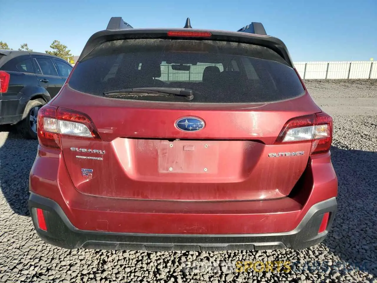 6 Photograph of a damaged car 4S4BSAFC4K3374103 SUBARU OUTBACK 2019