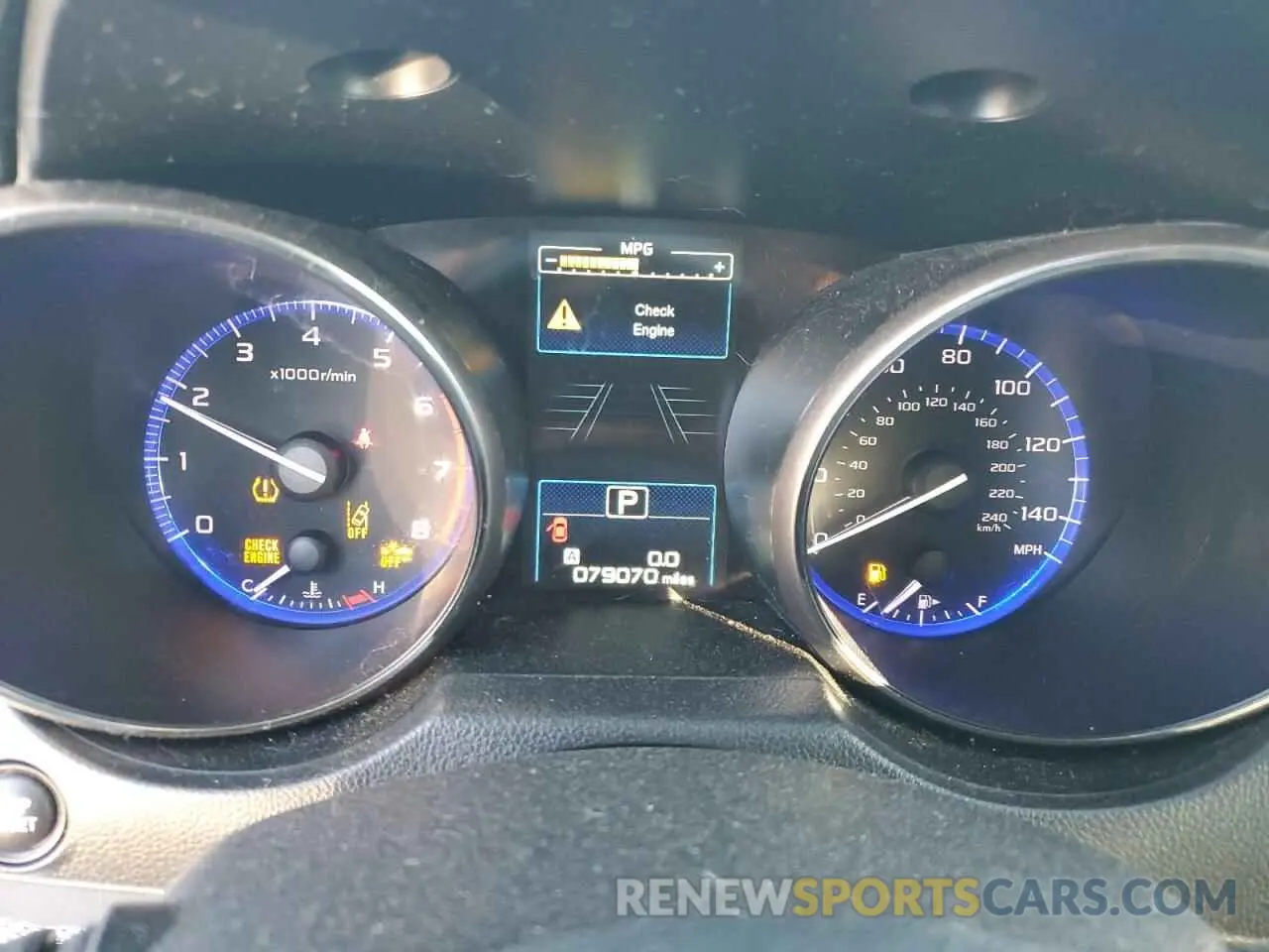 9 Photograph of a damaged car 4S4BSAFC4K3374103 SUBARU OUTBACK 2019