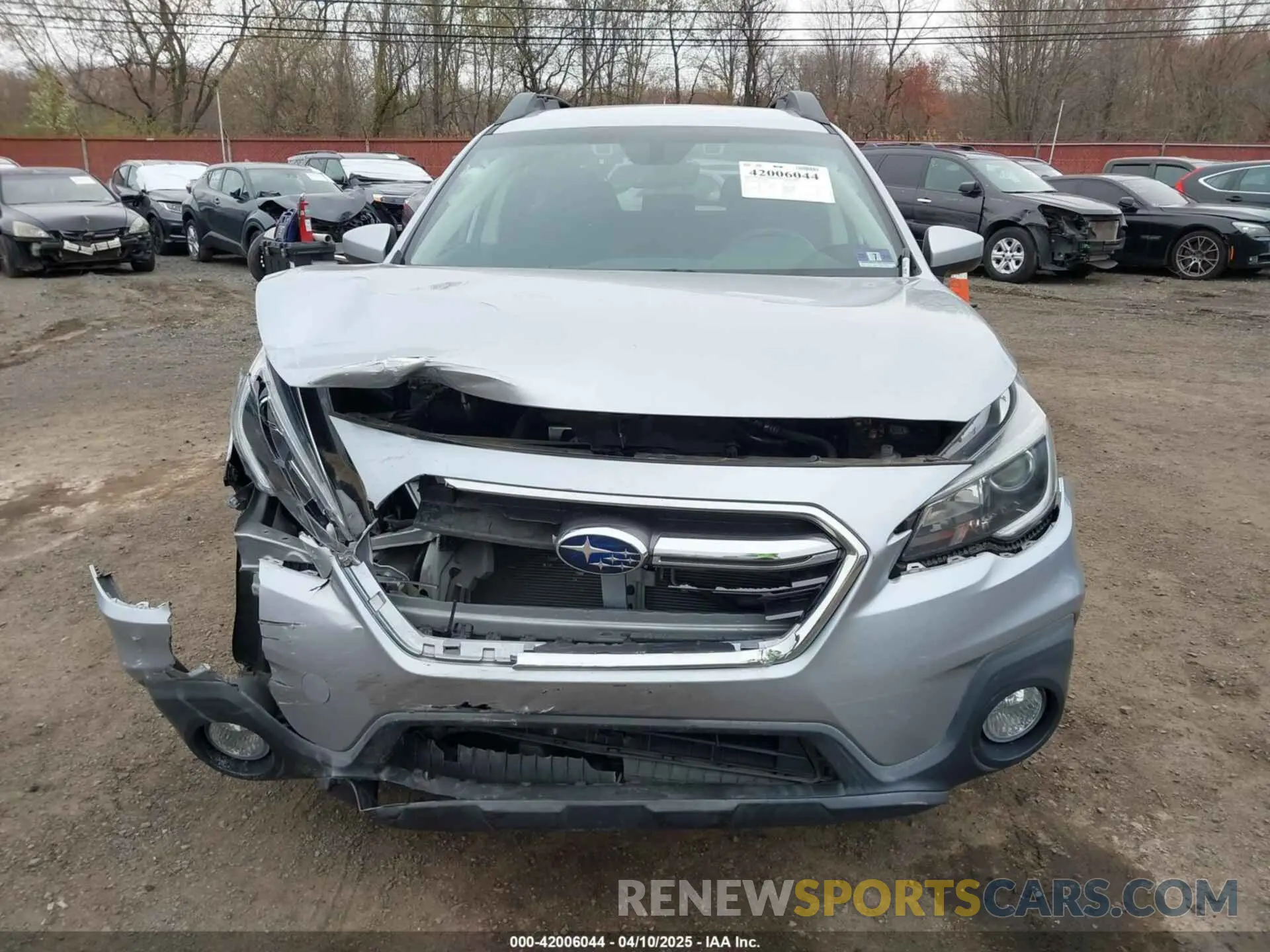 12 Photograph of a damaged car 4S4BSAFC4K3395954 SUBARU OUTBACK 2019