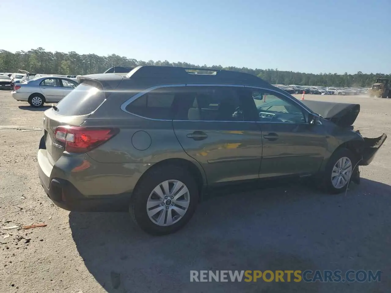 3 Photograph of a damaged car 4S4BSAFC5K3261776 SUBARU OUTBACK 2019