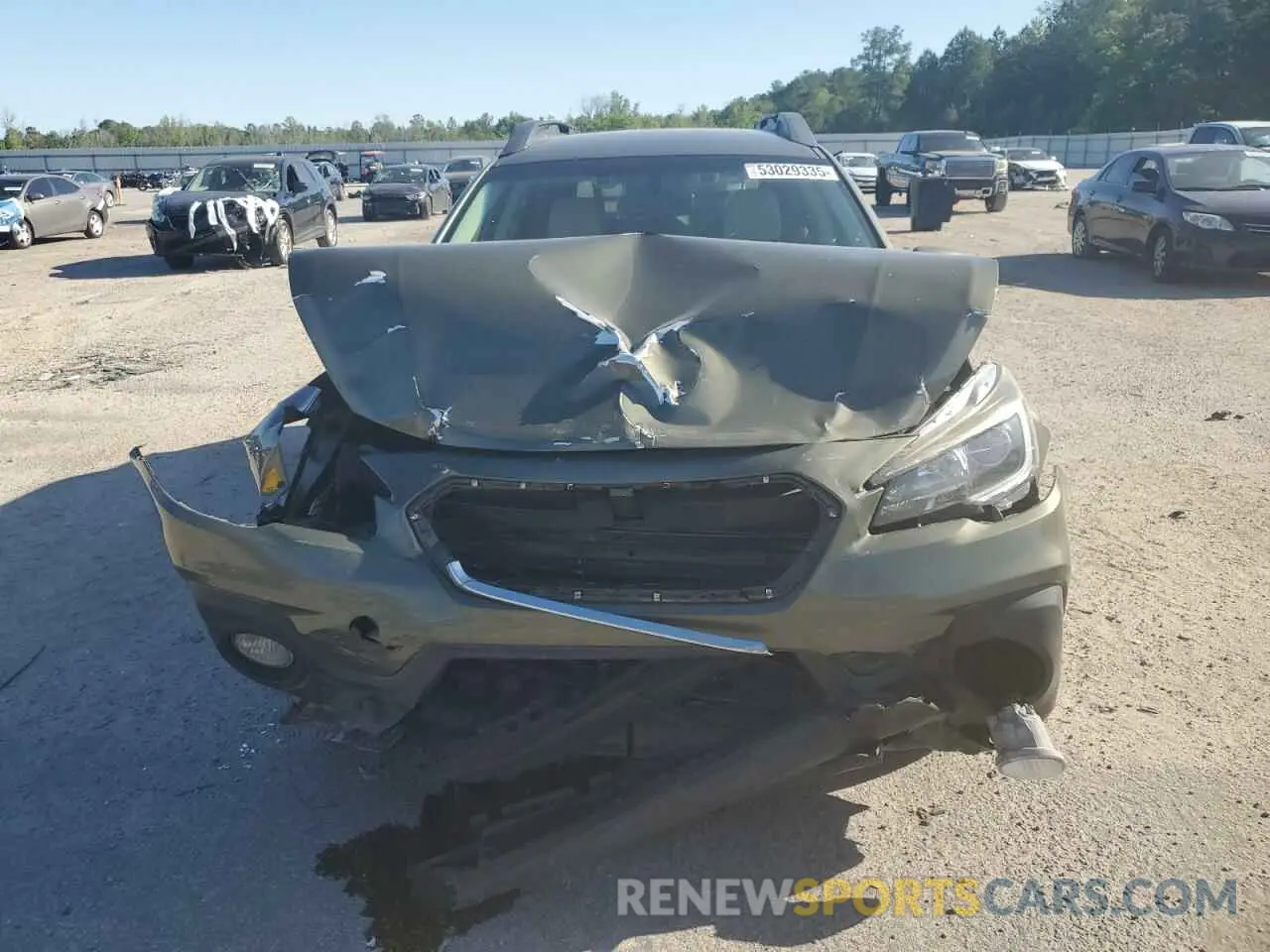 5 Photograph of a damaged car 4S4BSAFC5K3261776 SUBARU OUTBACK 2019