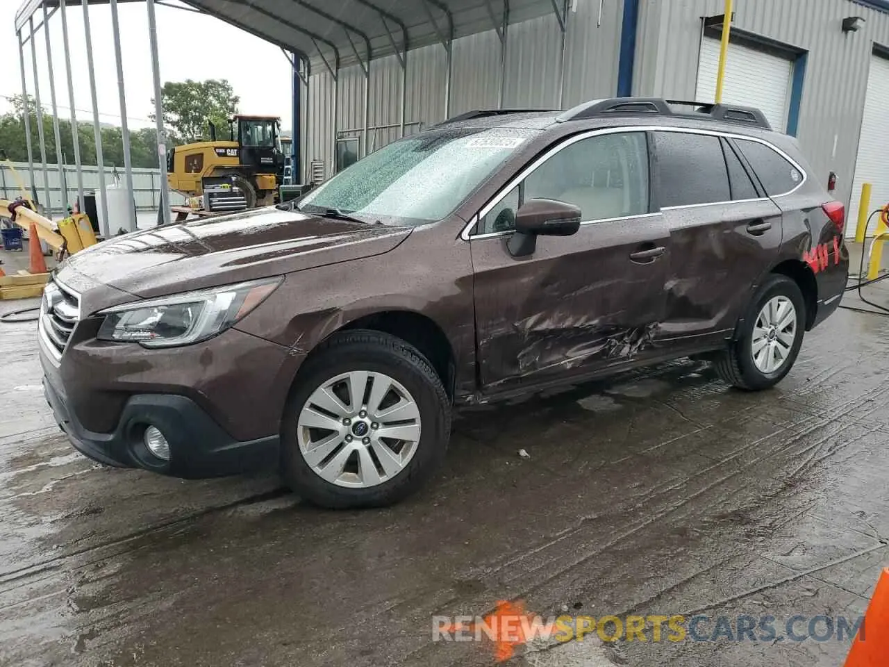 1 Photograph of a damaged car 4S4BSAFC5K3298374 SUBARU OUTBACK 2019