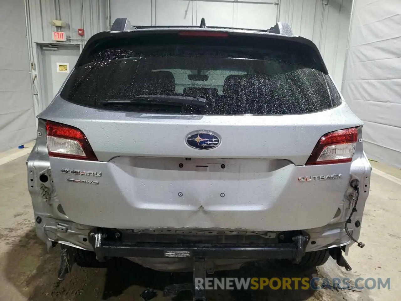 6 Photograph of a damaged car 4S4BSAFC5K3324133 SUBARU OUTBACK 2019