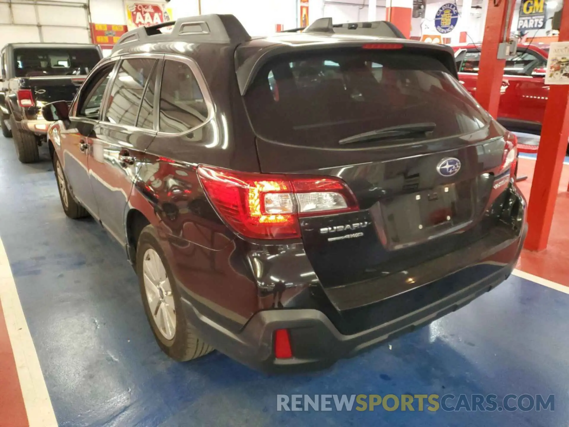 2 Photograph of a damaged car 4S4BSAFC5K3326979 SUBARU OUTBACK 2019