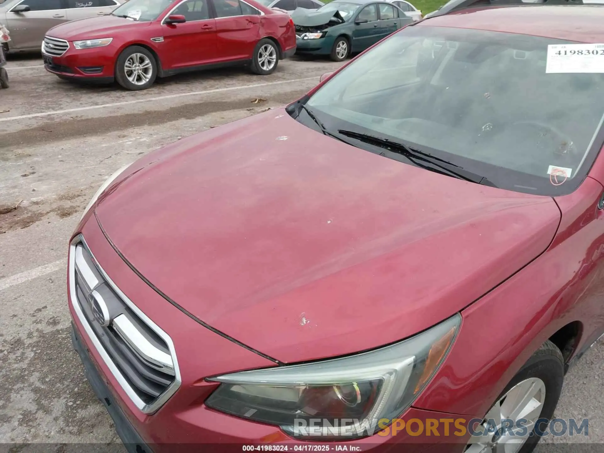6 Photograph of a damaged car 4S4BSAFC5K3379942 SUBARU OUTBACK 2019