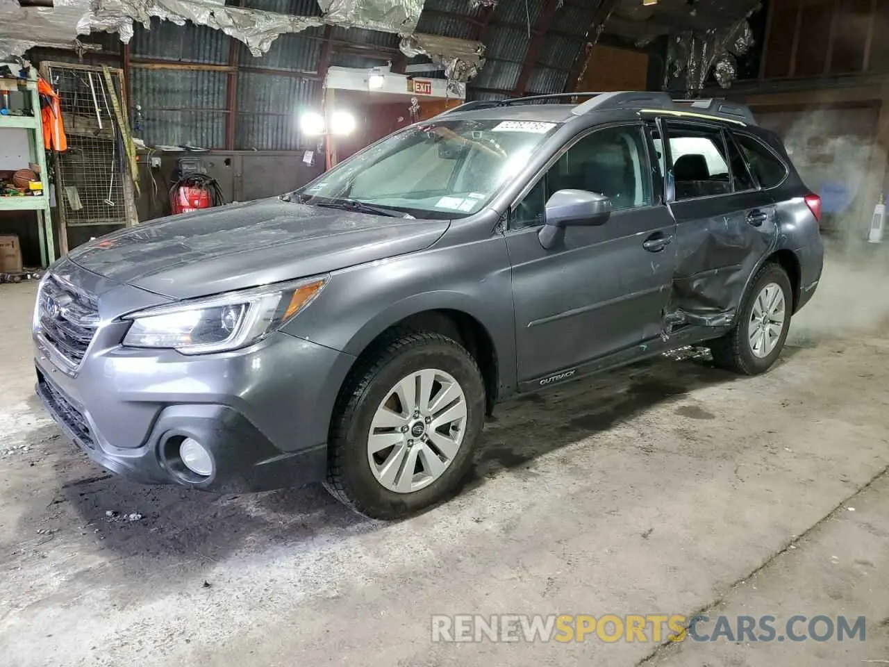 1 Photograph of a damaged car 4S4BSAFC6K3210187 SUBARU OUTBACK 2019
