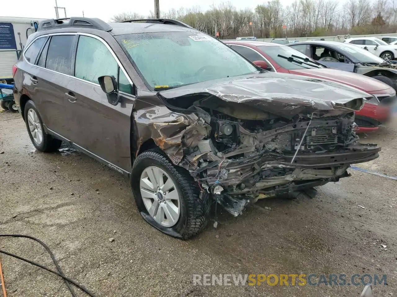 4 Photograph of a damaged car 4S4BSAFC6K3262807 SUBARU OUTBACK 2019