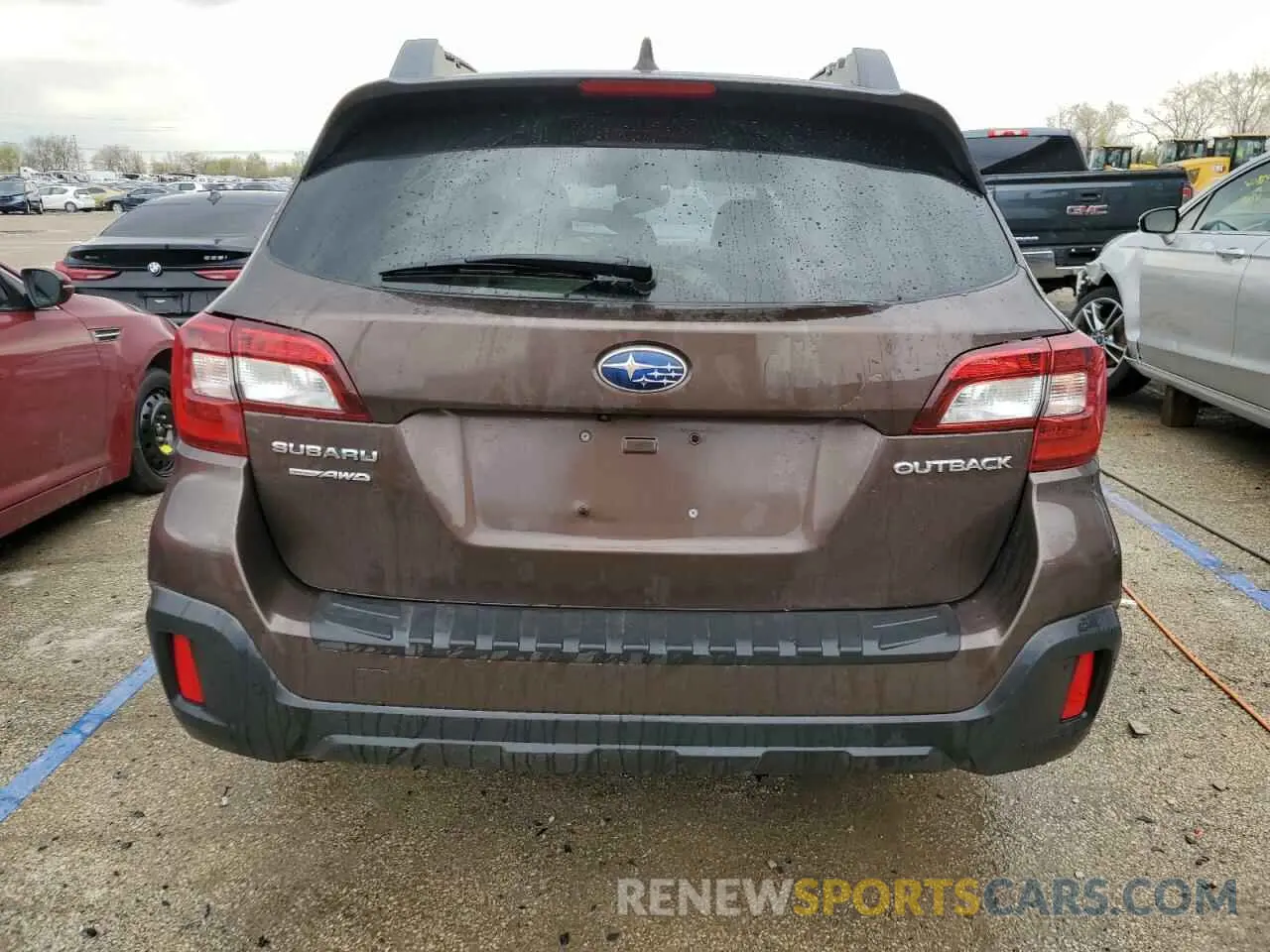6 Photograph of a damaged car 4S4BSAFC6K3262807 SUBARU OUTBACK 2019
