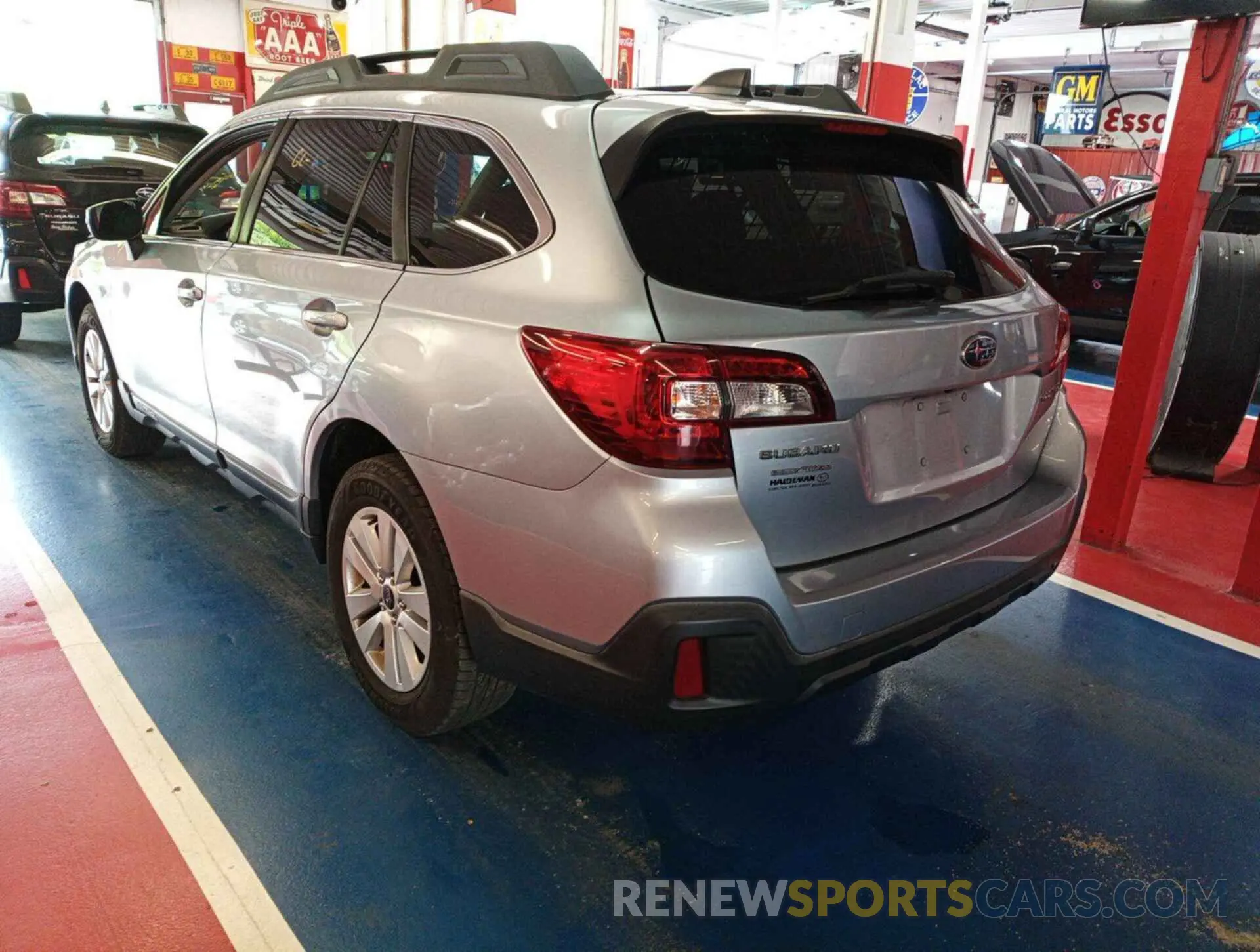 1 Photograph of a damaged car 4S4BSAFC6K3318972 SUBARU OUTBACK 2019