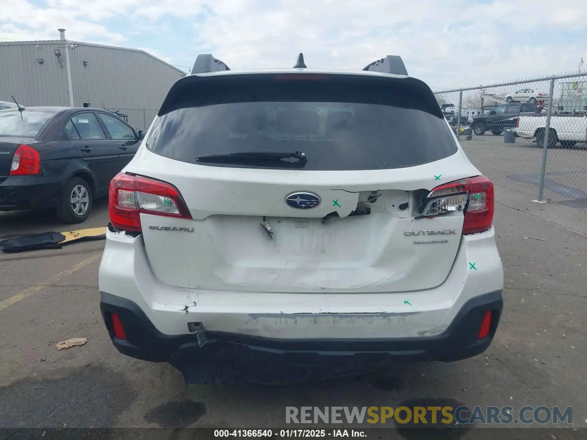16 Photograph of a damaged car 4S4BSAFC6K3326361 SUBARU OUTBACK 2019