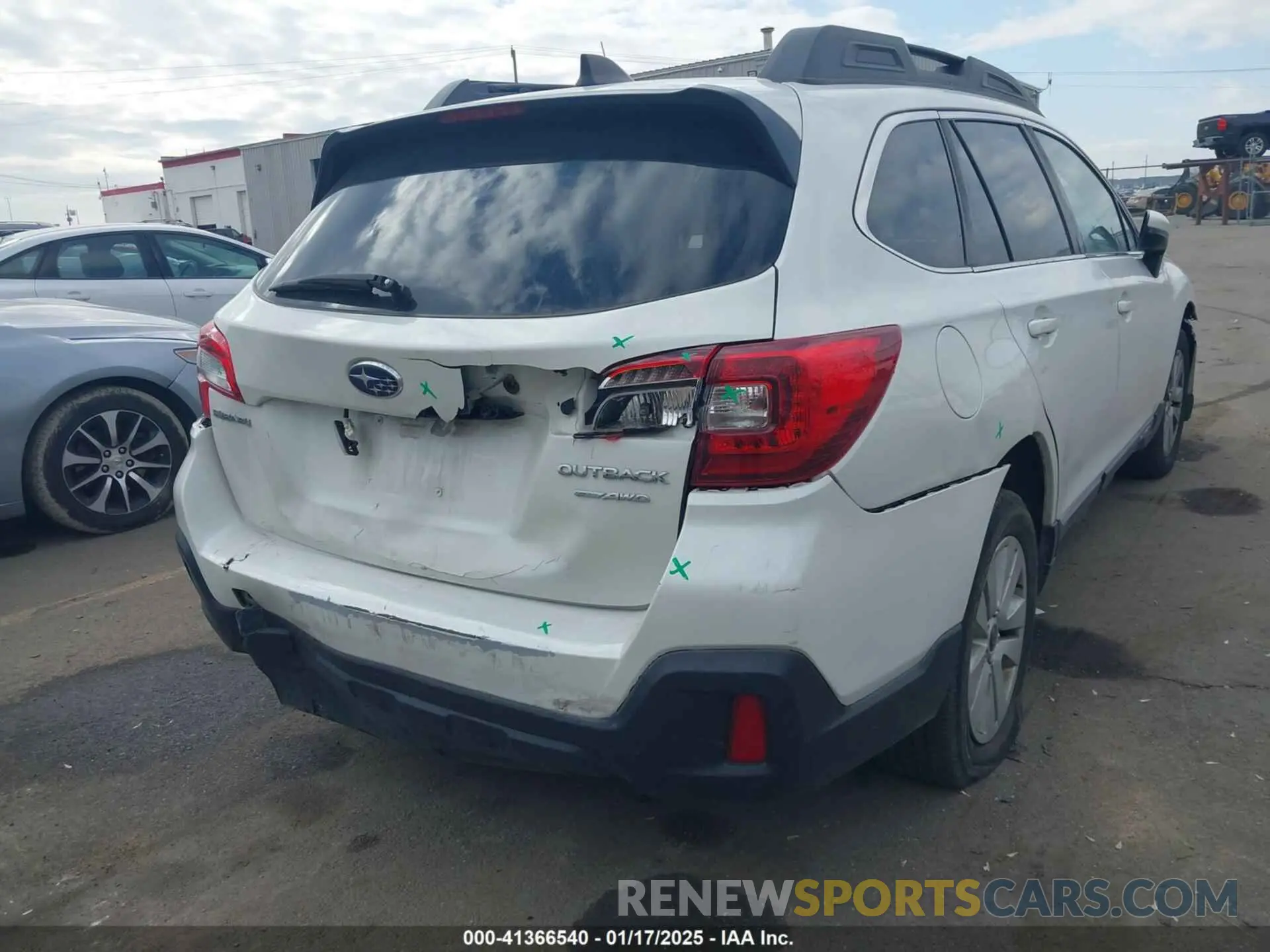 6 Photograph of a damaged car 4S4BSAFC6K3326361 SUBARU OUTBACK 2019