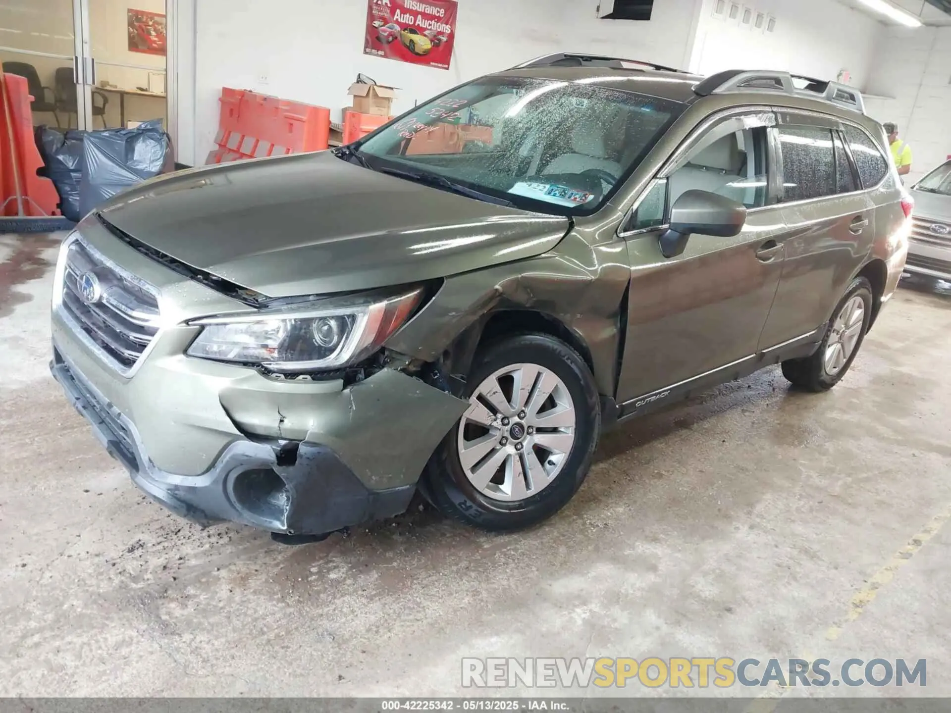 2 Photograph of a damaged car 4S4BSAFC6K3357691 SUBARU OUTBACK 2019