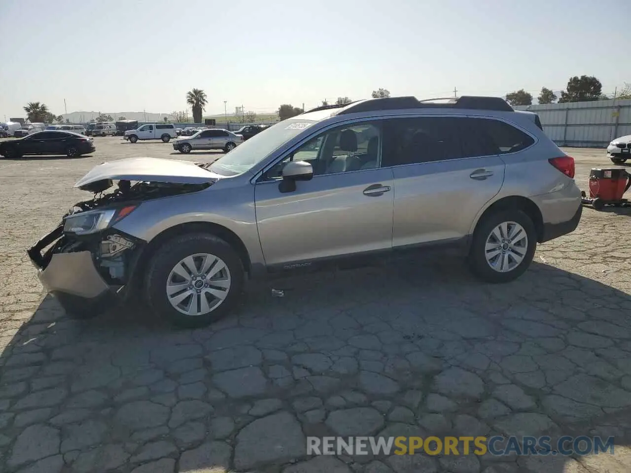1 Photograph of a damaged car 4S4BSAFC6K3386897 SUBARU OUTBACK 2019