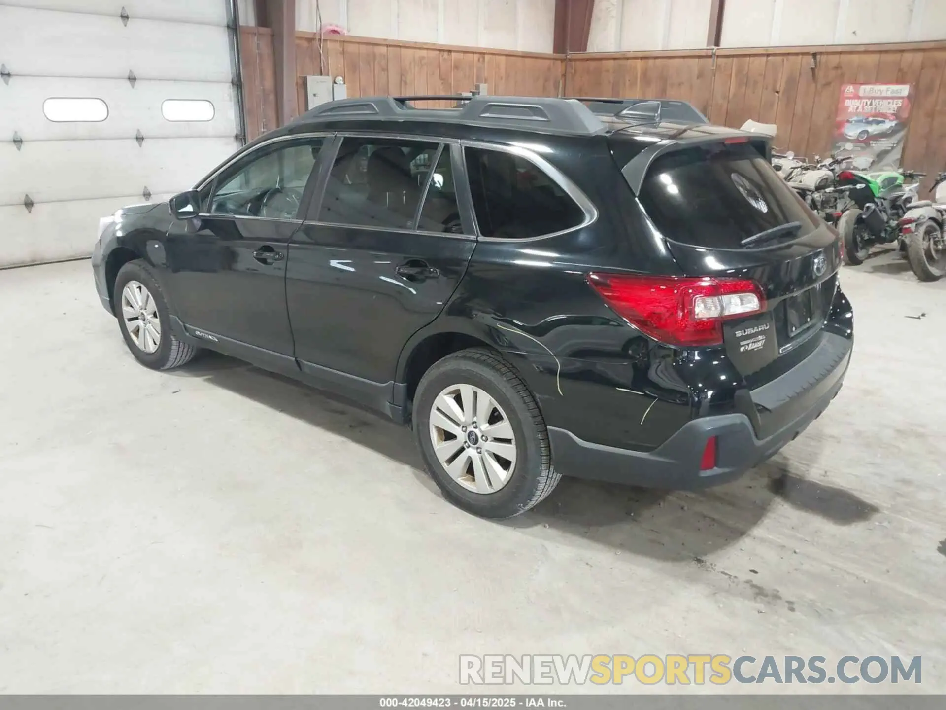 3 Photograph of a damaged car 4S4BSAFC7K3262122 SUBARU OUTBACK 2019
