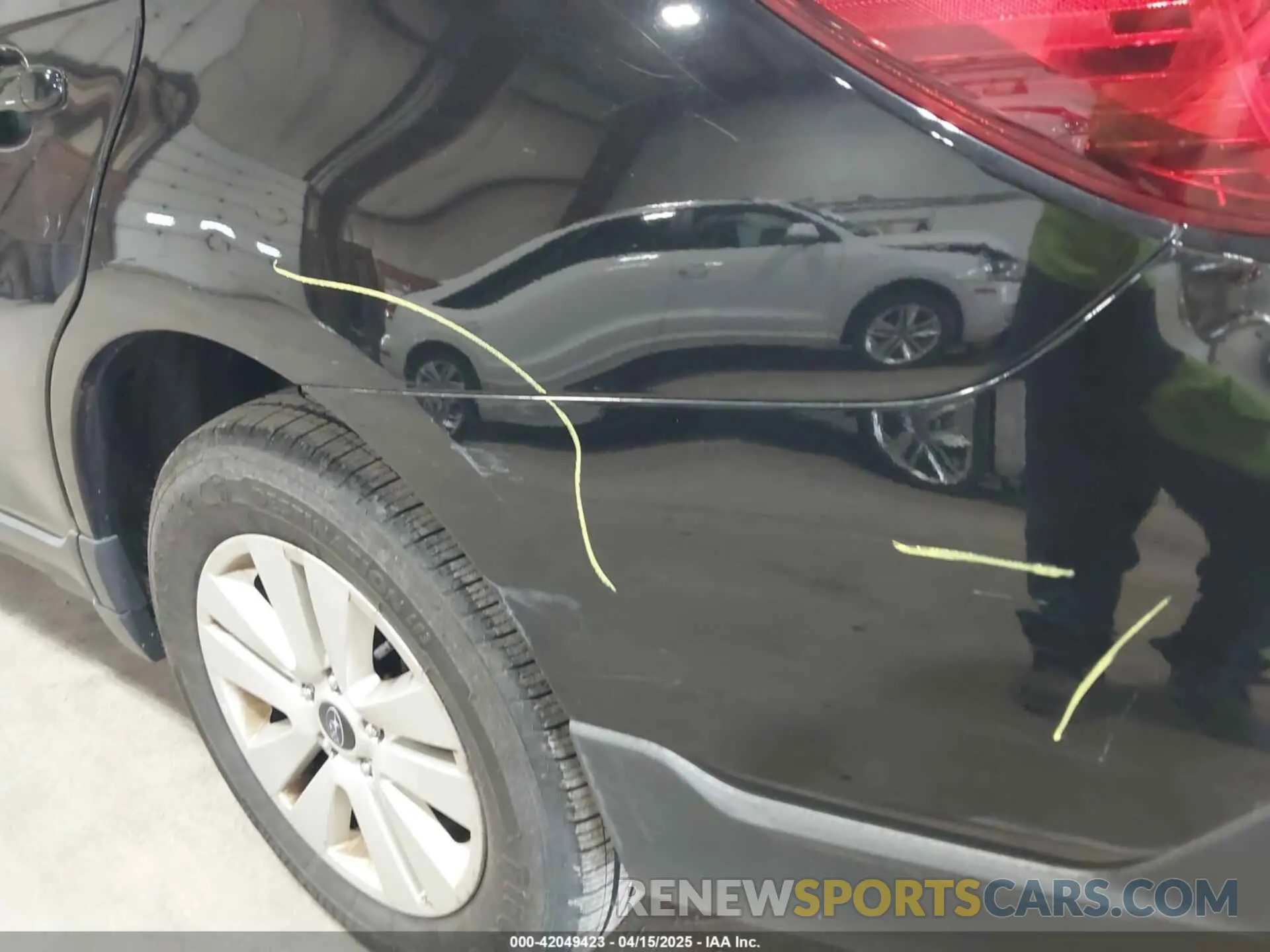 6 Photograph of a damaged car 4S4BSAFC7K3262122 SUBARU OUTBACK 2019