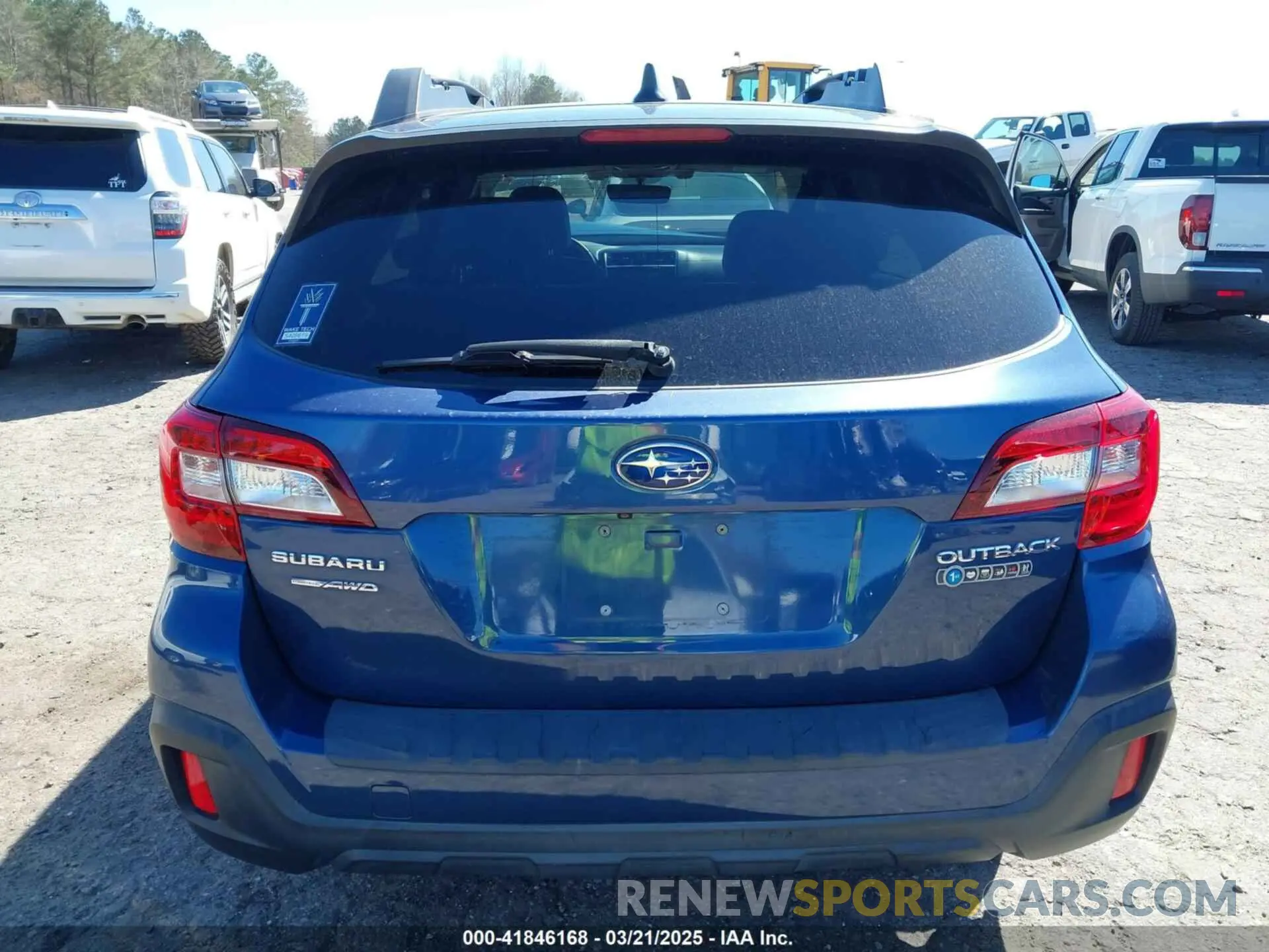 16 Photograph of a damaged car 4S4BSAFC7K3288087 SUBARU OUTBACK 2019