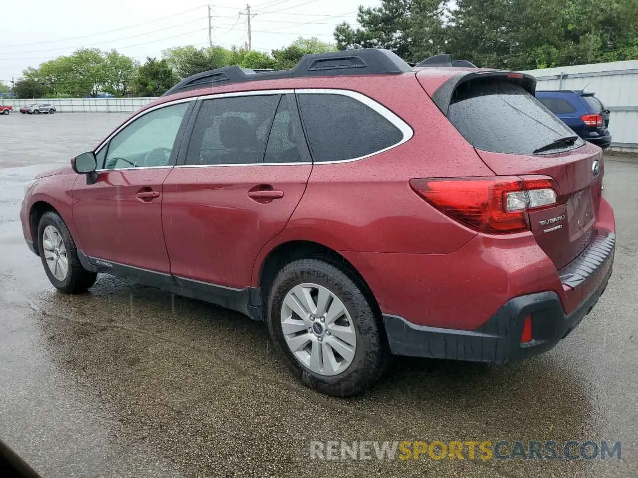 2 Photograph of a damaged car 4S4BSAFC7K3351494 SUBARU OUTBACK 2019