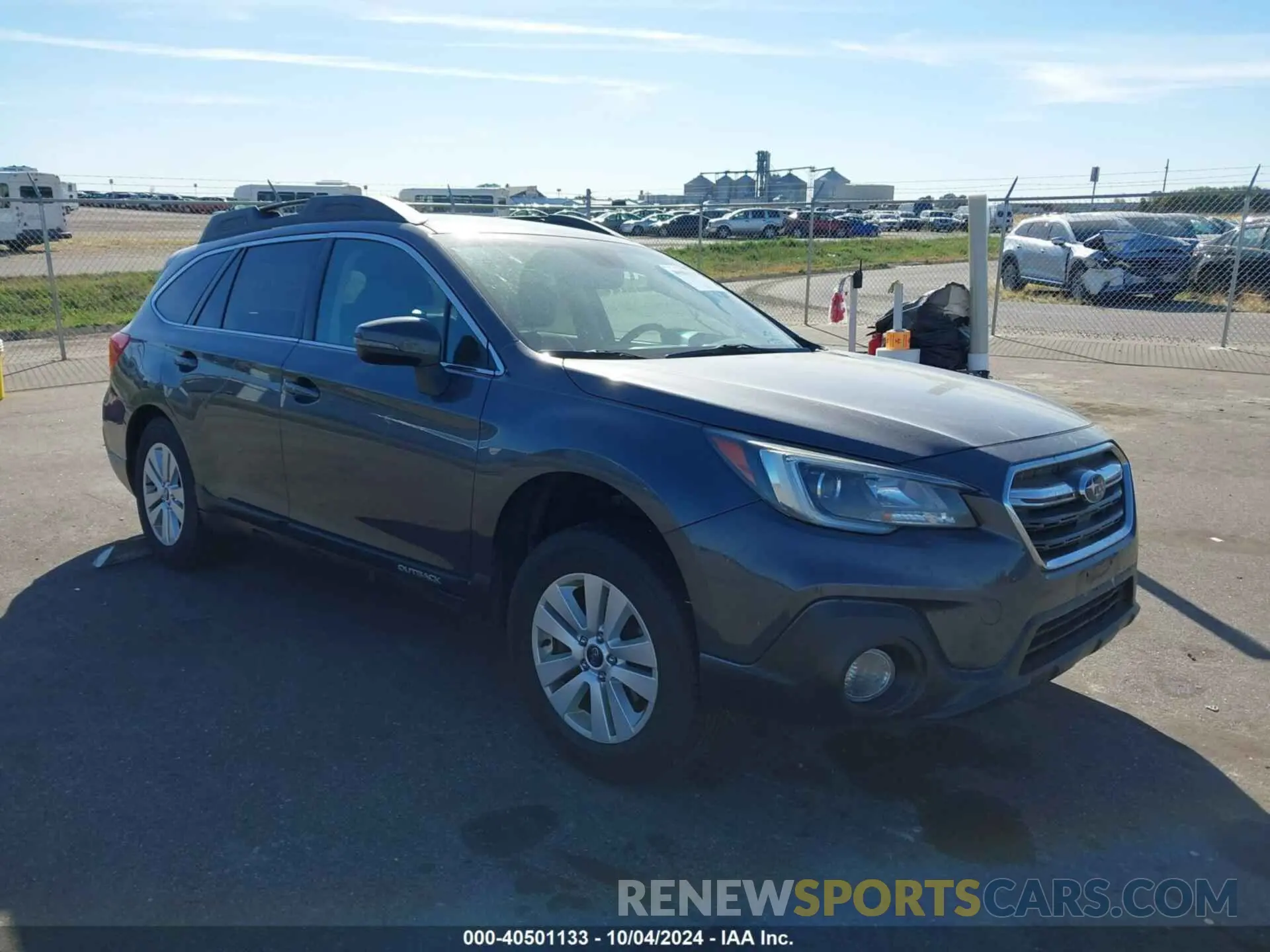 1 Photograph of a damaged car 4S4BSAFC7K3379201 SUBARU OUTBACK 2019