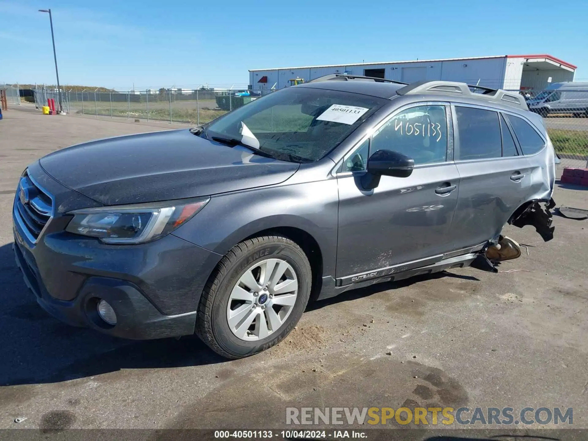 2 Photograph of a damaged car 4S4BSAFC7K3379201 SUBARU OUTBACK 2019