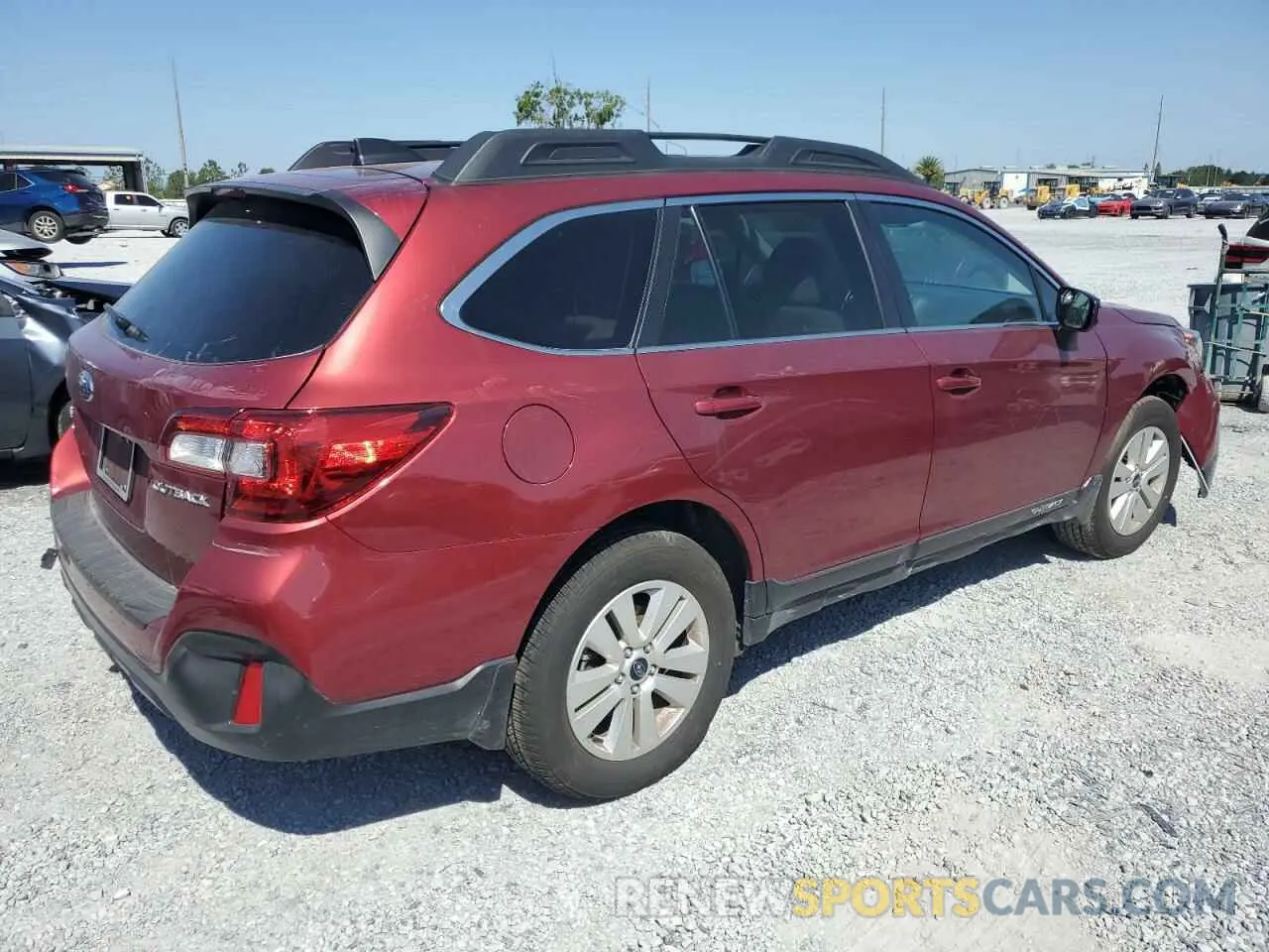 3 Photograph of a damaged car 4S4BSAFC8K3226391 SUBARU OUTBACK 2019