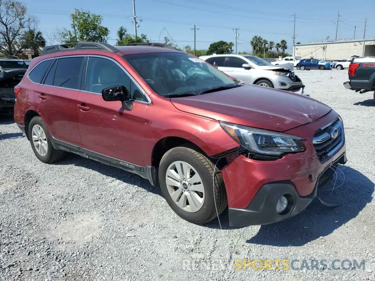 4 Photograph of a damaged car 4S4BSAFC8K3226391 SUBARU OUTBACK 2019
