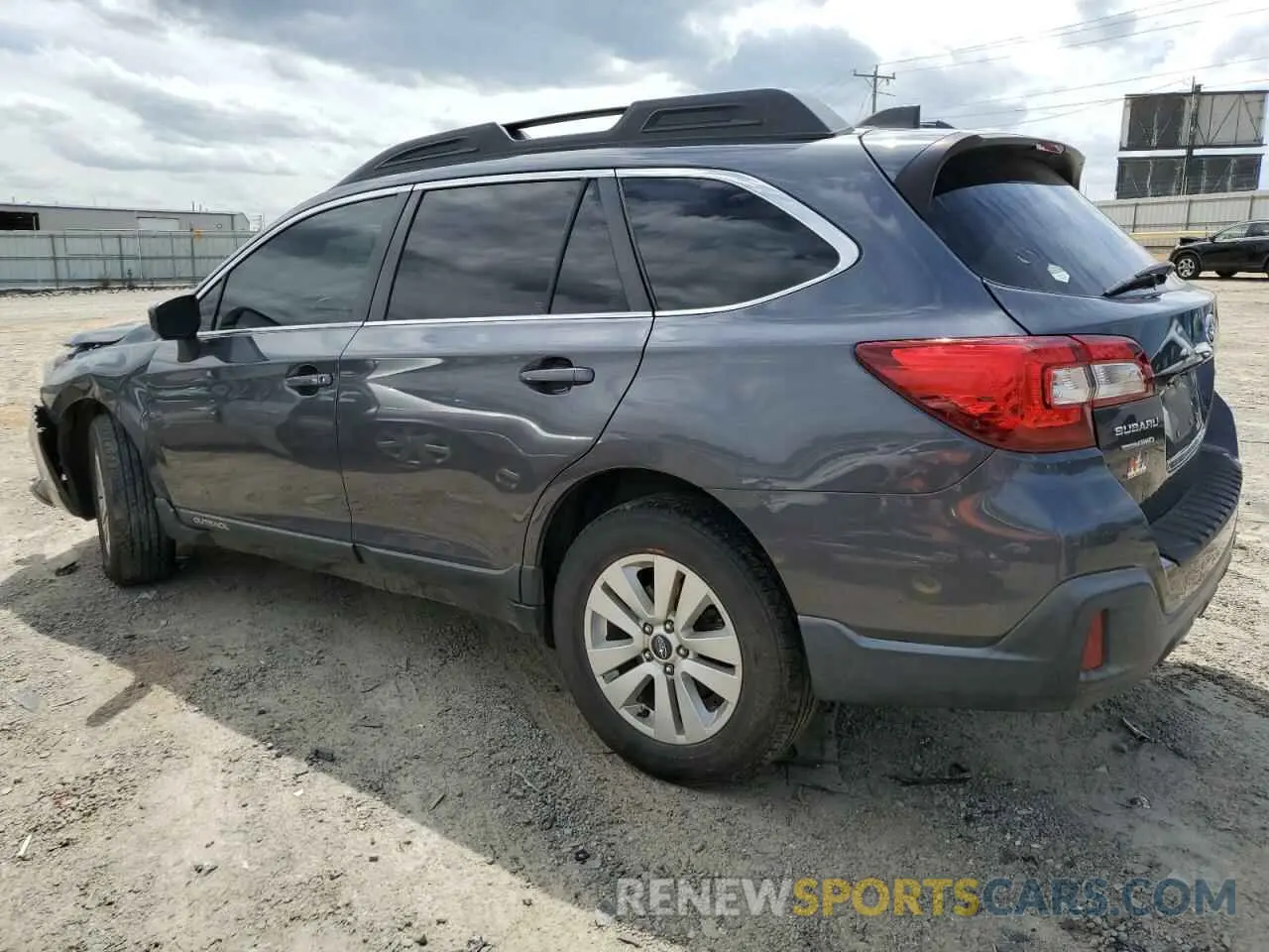 2 Photograph of a damaged car 4S4BSAFC8K3334767 SUBARU OUTBACK 2019