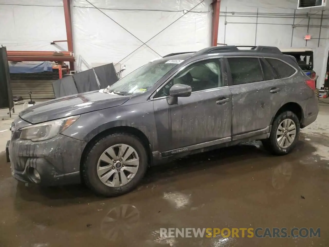 1 Photograph of a damaged car 4S4BSAFC8K3353898 SUBARU OUTBACK 2019