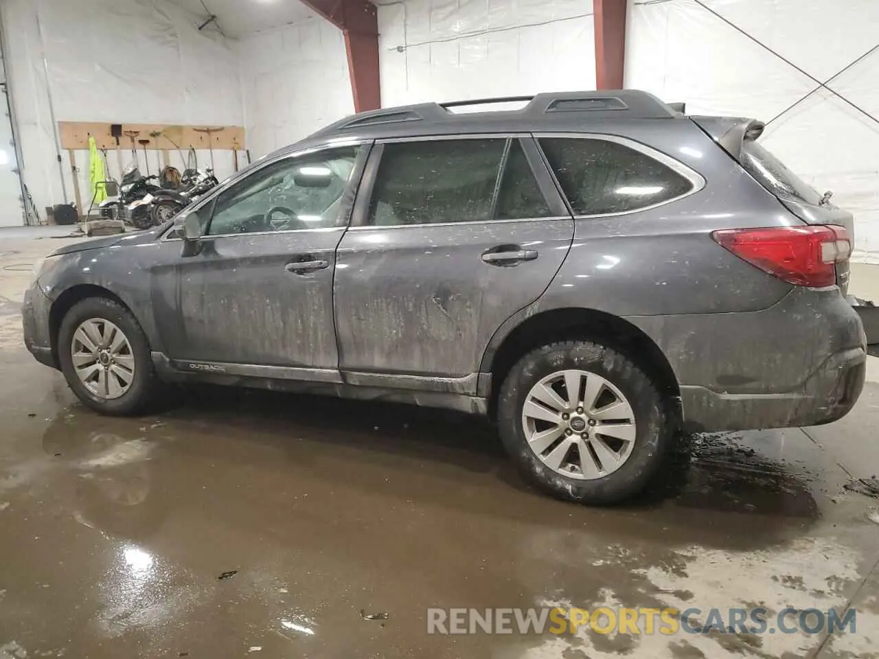 2 Photograph of a damaged car 4S4BSAFC8K3353898 SUBARU OUTBACK 2019