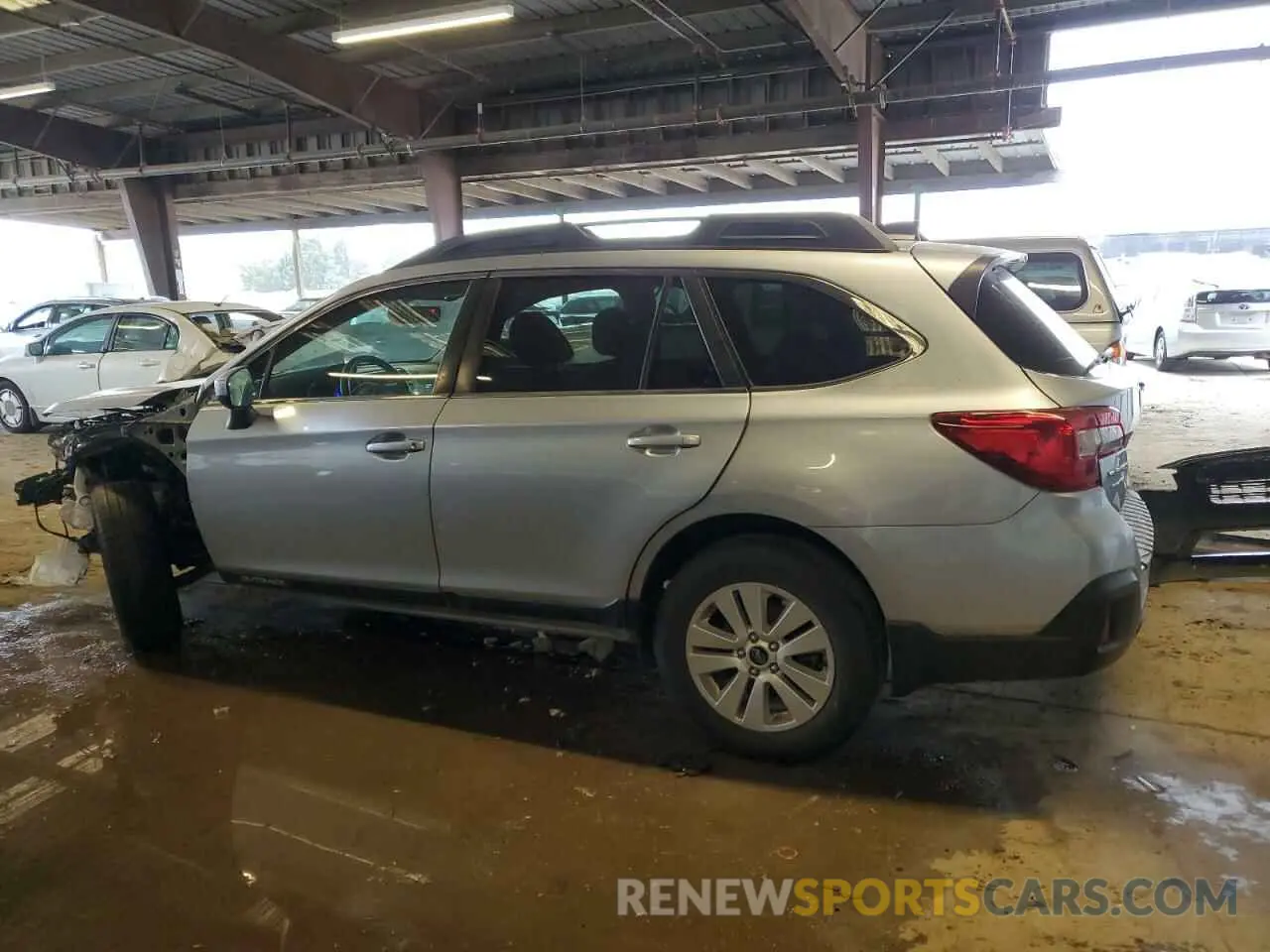 2 Photograph of a damaged car 4S4BSAFC8K3355411 SUBARU OUTBACK 2019