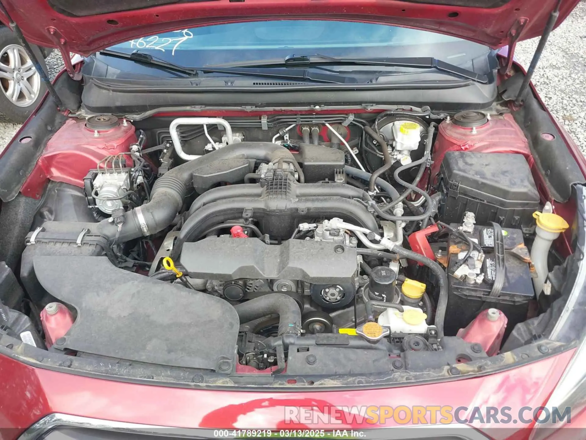 10 Photograph of a damaged car 4S4BSAFC8K3357997 SUBARU OUTBACK 2019