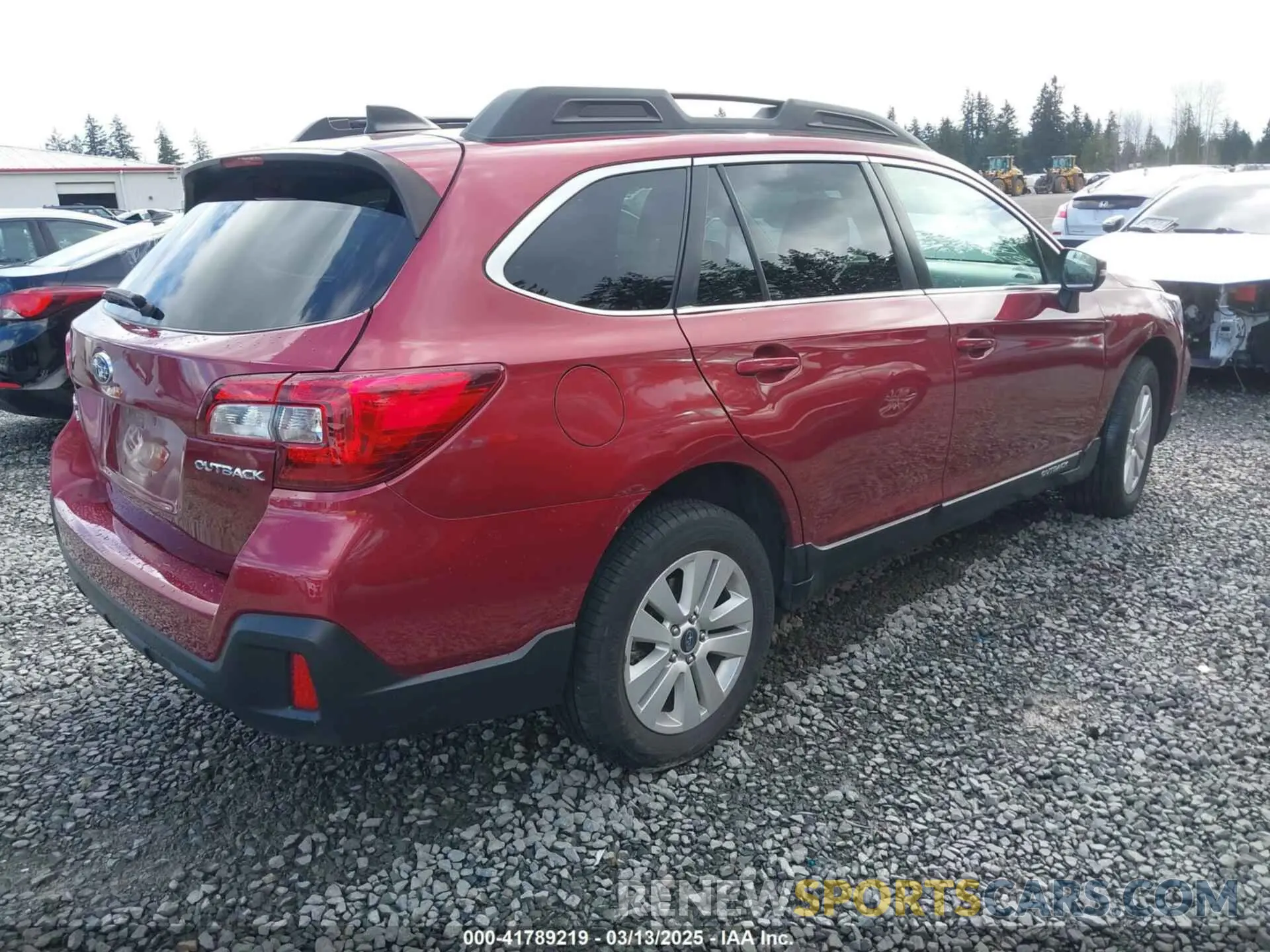 4 Photograph of a damaged car 4S4BSAFC8K3357997 SUBARU OUTBACK 2019