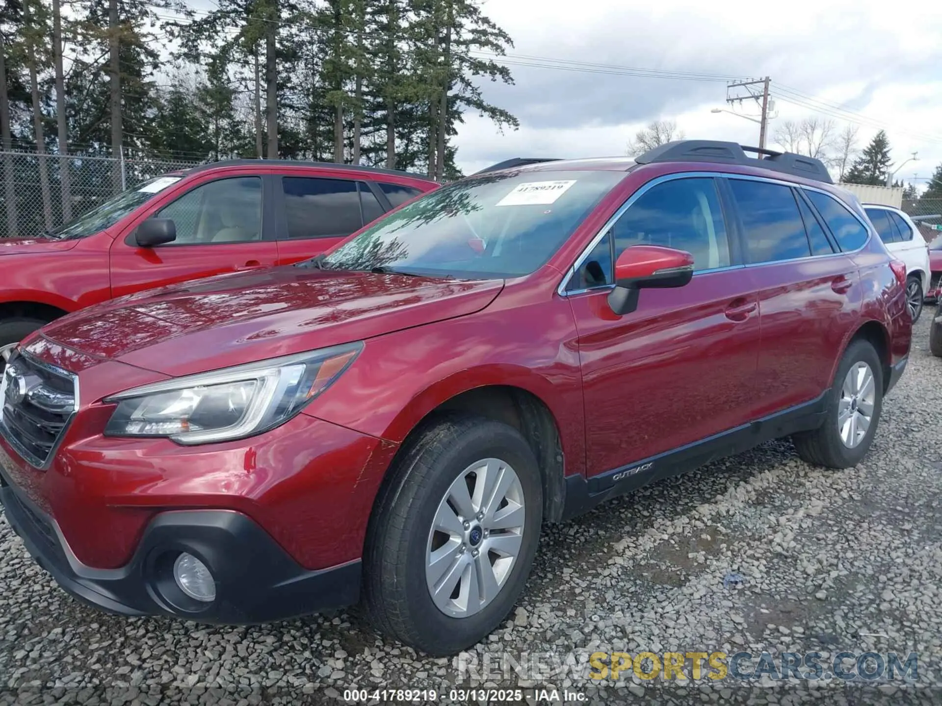 6 Photograph of a damaged car 4S4BSAFC8K3357997 SUBARU OUTBACK 2019