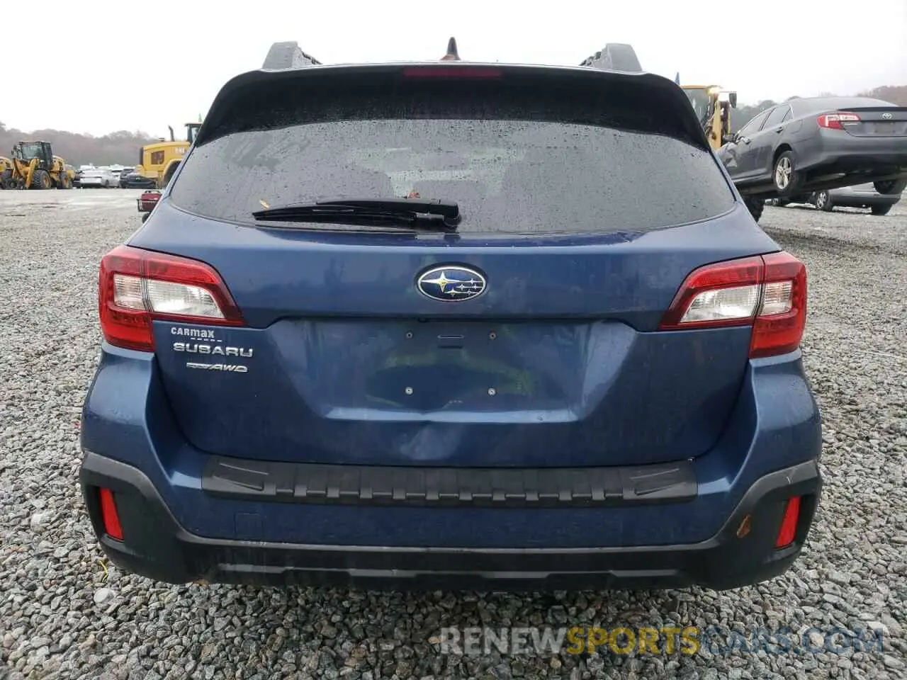 6 Photograph of a damaged car 4S4BSAFC8K3394838 SUBARU OUTBACK 2019