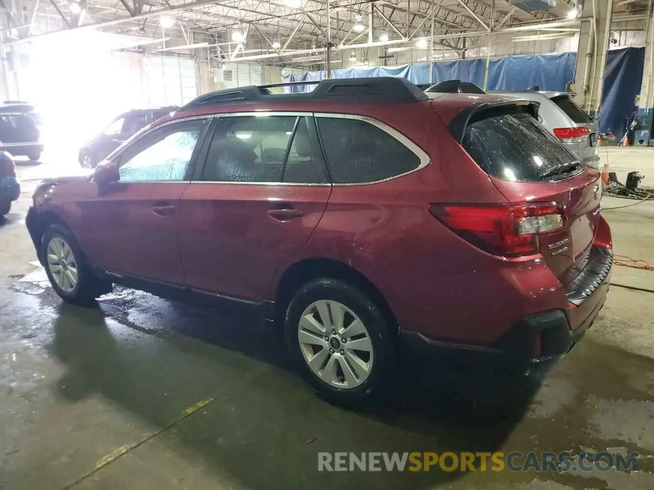 2 Photograph of a damaged car 4S4BSAFC9K3234855 SUBARU OUTBACK 2019