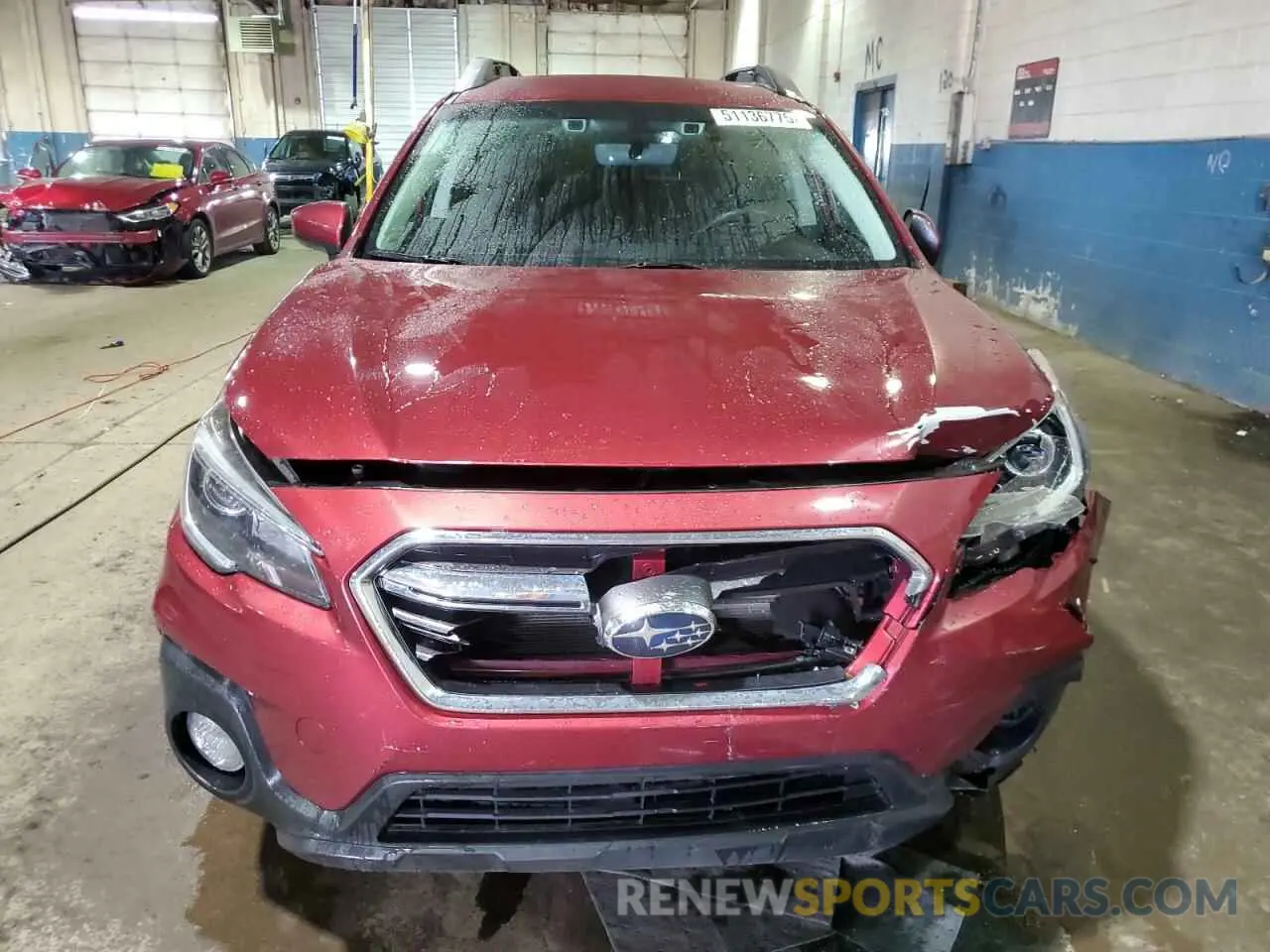 5 Photograph of a damaged car 4S4BSAFC9K3234855 SUBARU OUTBACK 2019