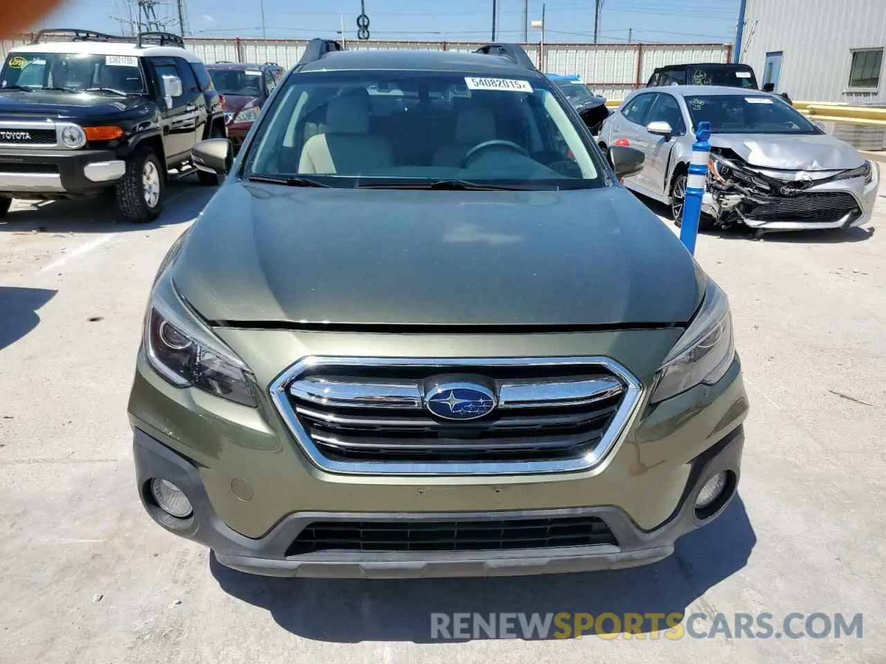 5 Photograph of a damaged car 4S4BSAFC9K3235214 SUBARU OUTBACK 2019