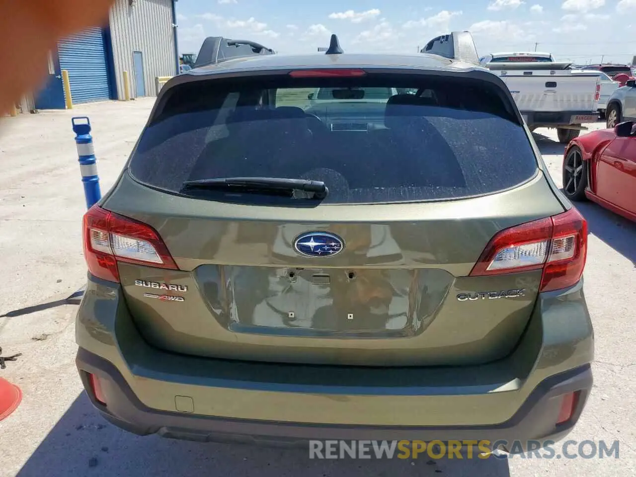 6 Photograph of a damaged car 4S4BSAFC9K3235214 SUBARU OUTBACK 2019