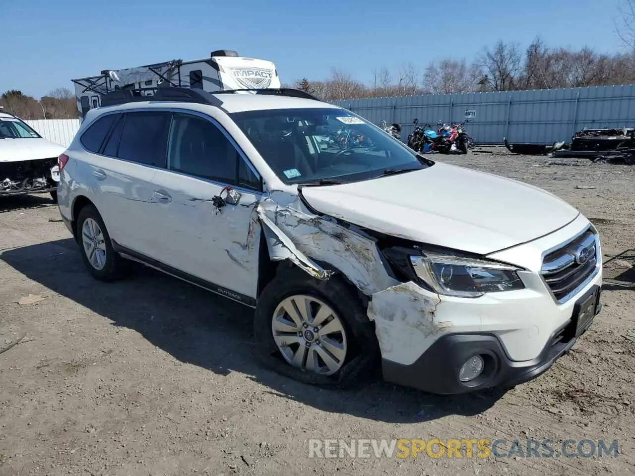 4 Photograph of a damaged car 4S4BSAFC9K3247010 SUBARU OUTBACK 2019