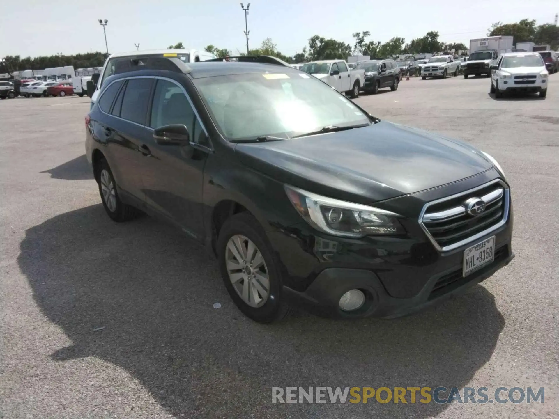 10 Photograph of a damaged car 4S4BSAFC9K3316701 SUBARU OUTBACK 2019