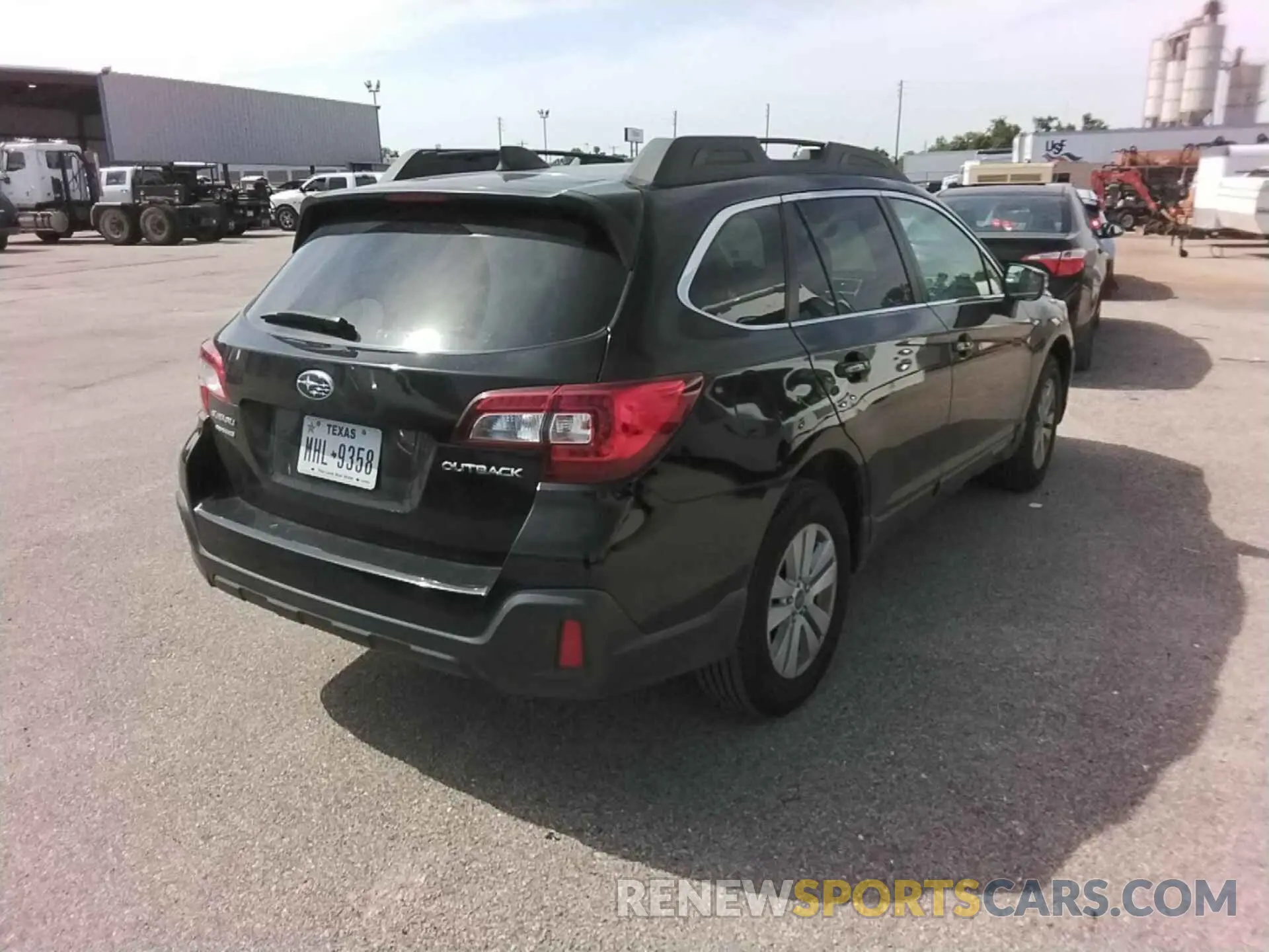 2 Photograph of a damaged car 4S4BSAFC9K3316701 SUBARU OUTBACK 2019
