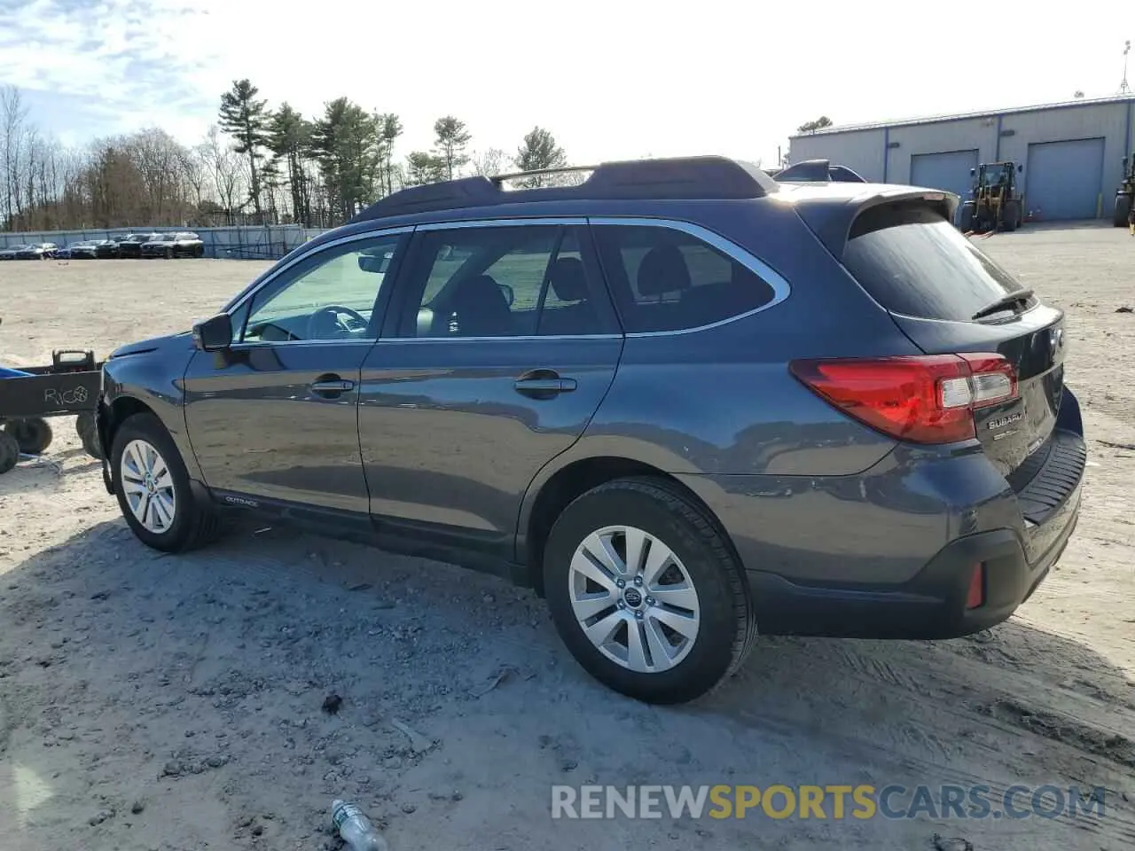 2 Photograph of a damaged car 4S4BSAFC9K3349469 SUBARU OUTBACK 2019